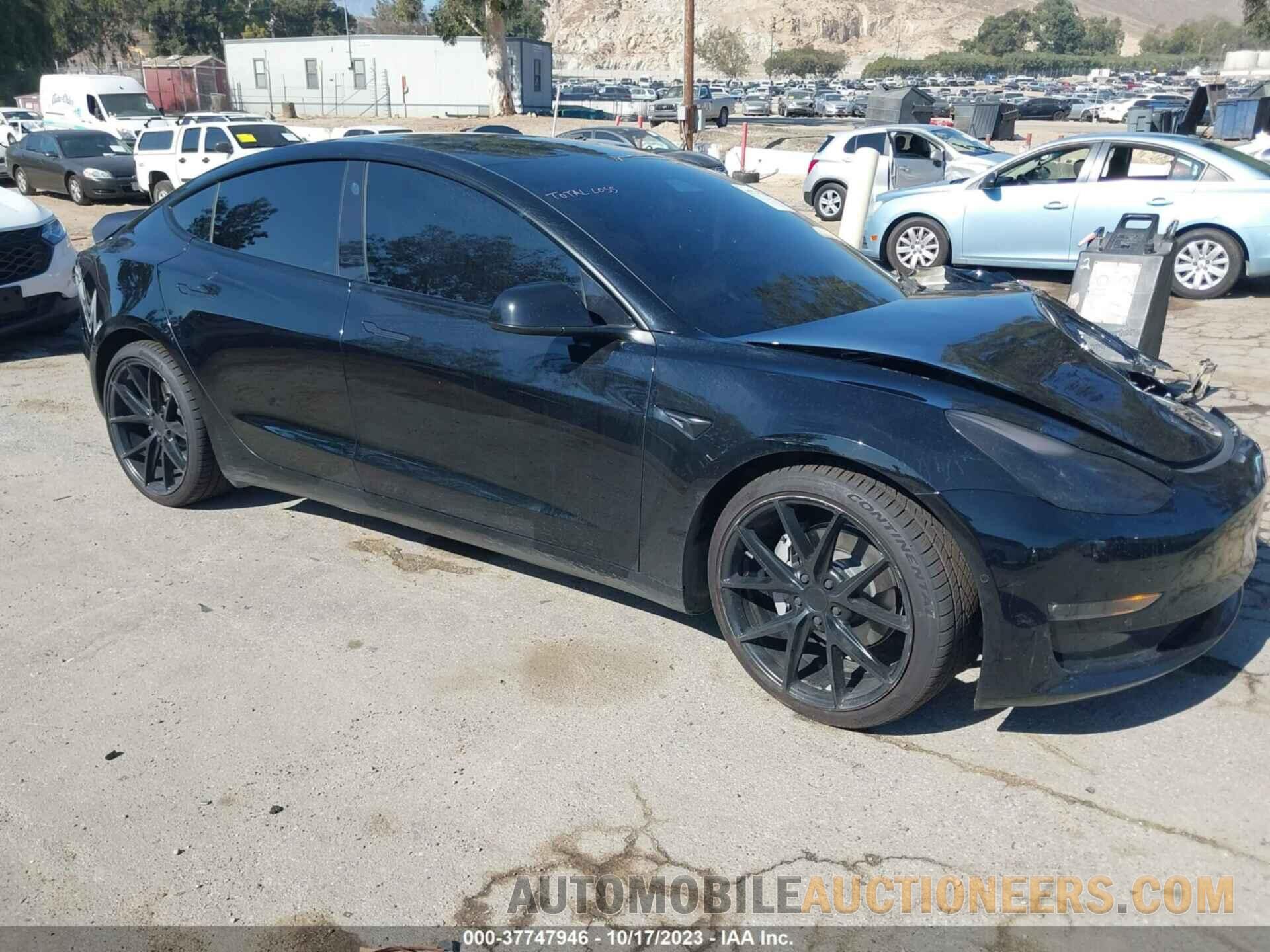 5YJ3E1EB7MF926935 TESLA MODEL 3 2021