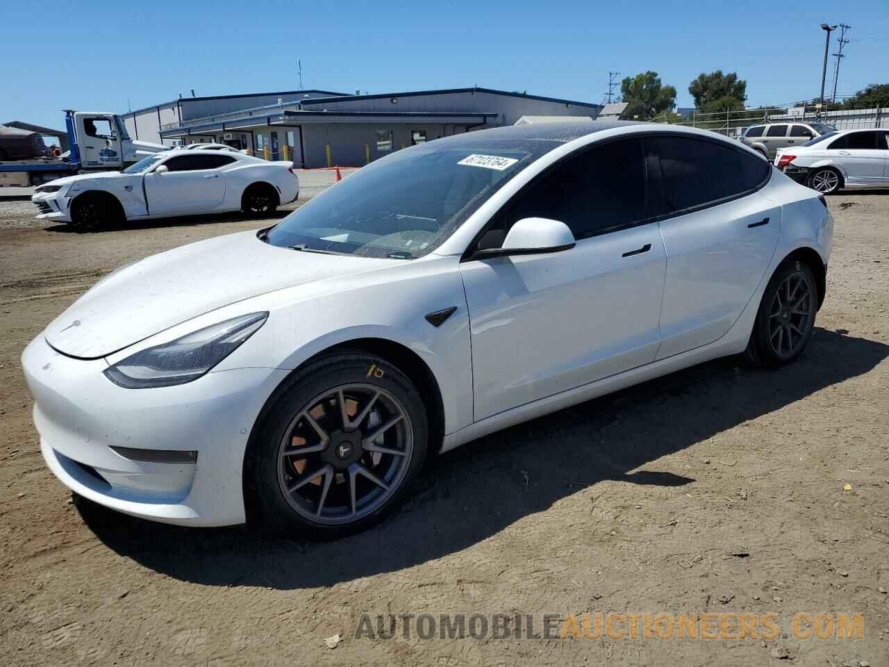 5YJ3E1EB7MF937756 TESLA MODEL 3 2021