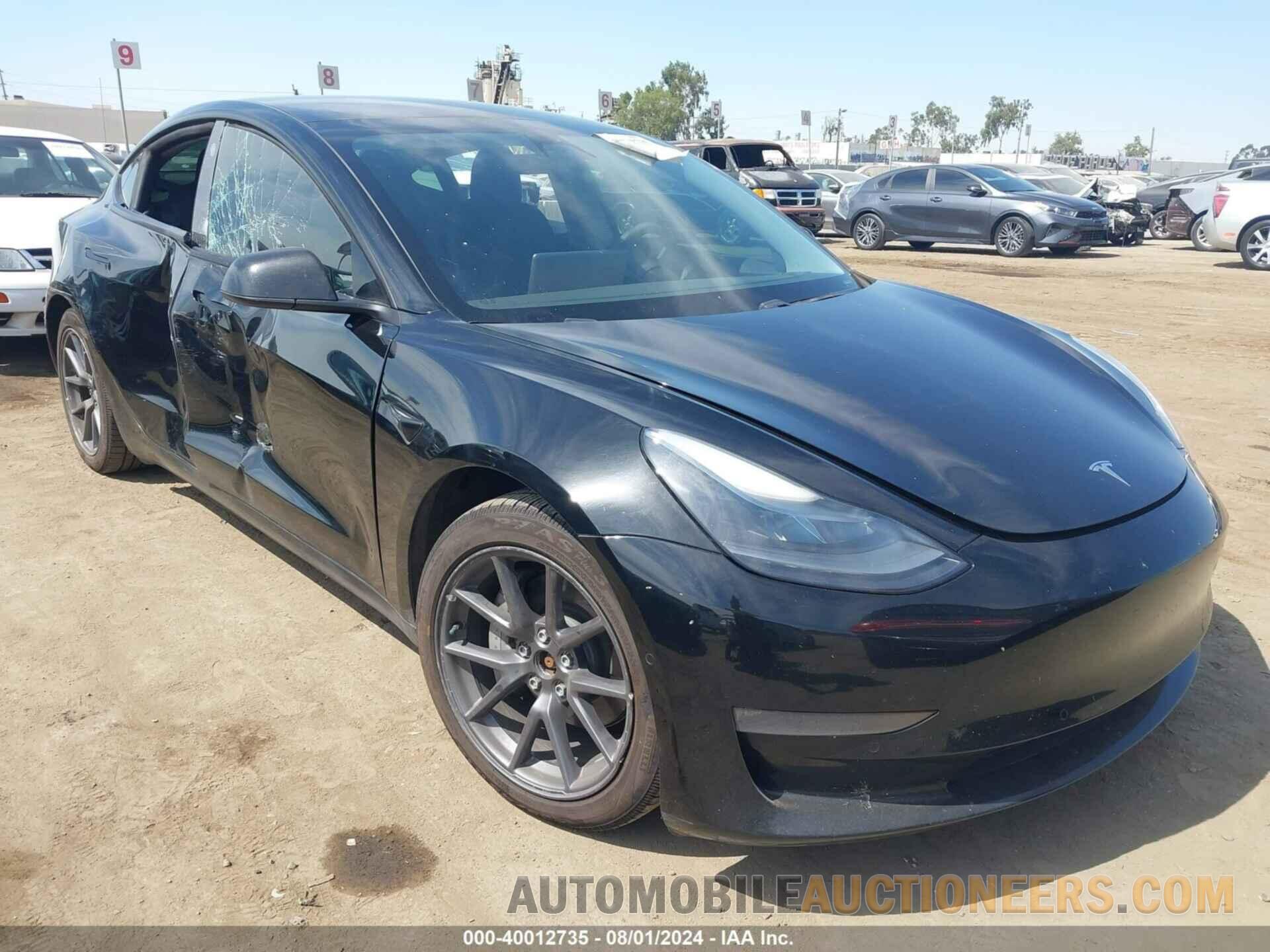 5YJ3E1EB7MF939880 TESLA MODEL 3 2021