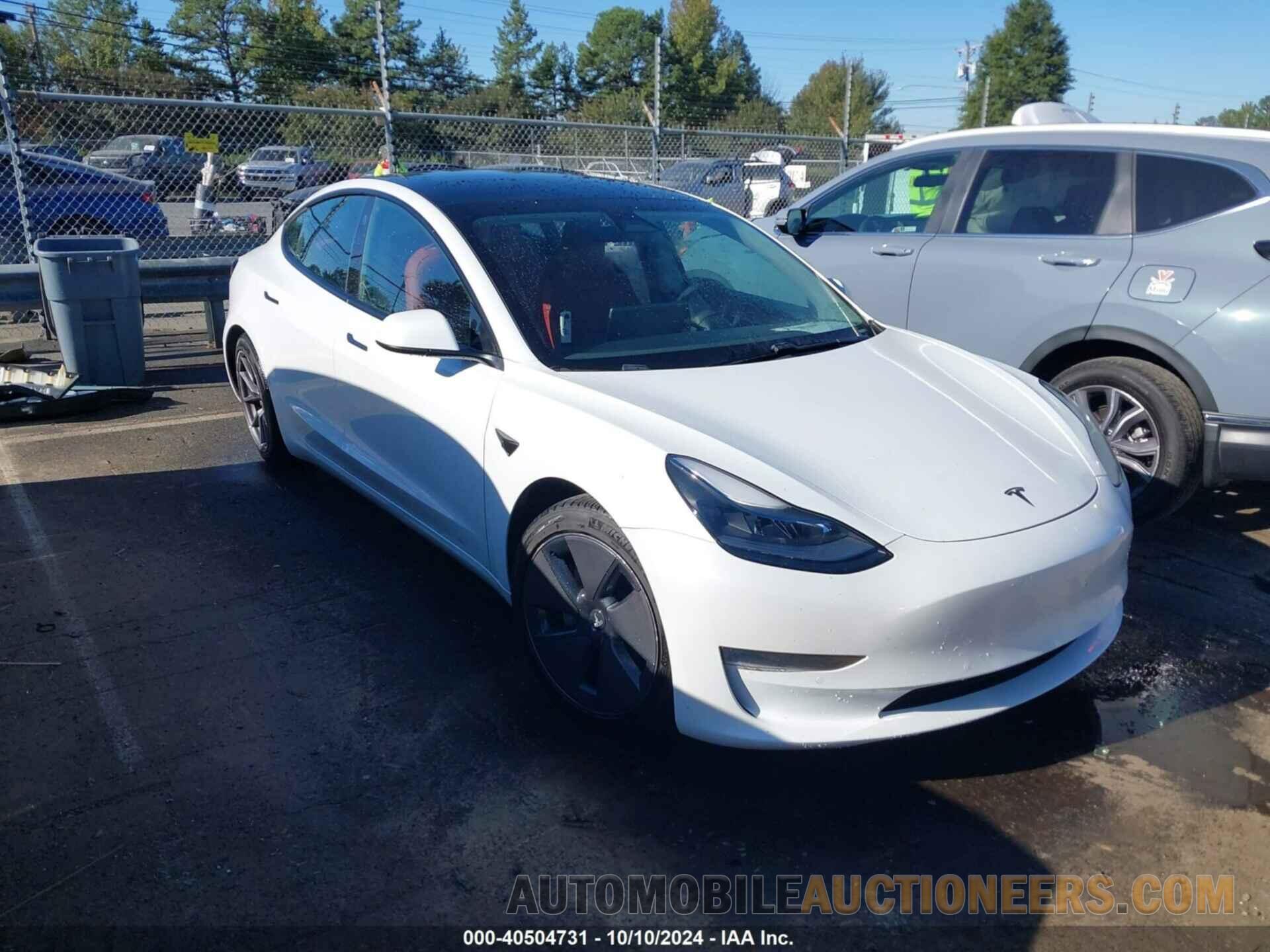 5YJ3E1EB7MF974757 TESLA MODEL 3 2021