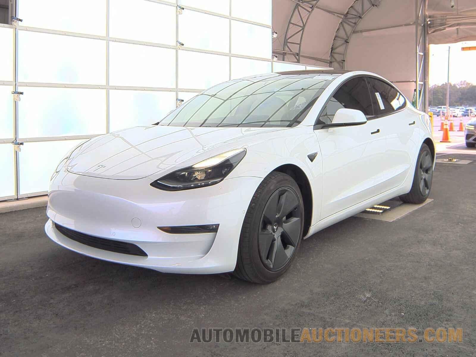 5YJ3E1EB7MF975861 Tesla Model 3 2021