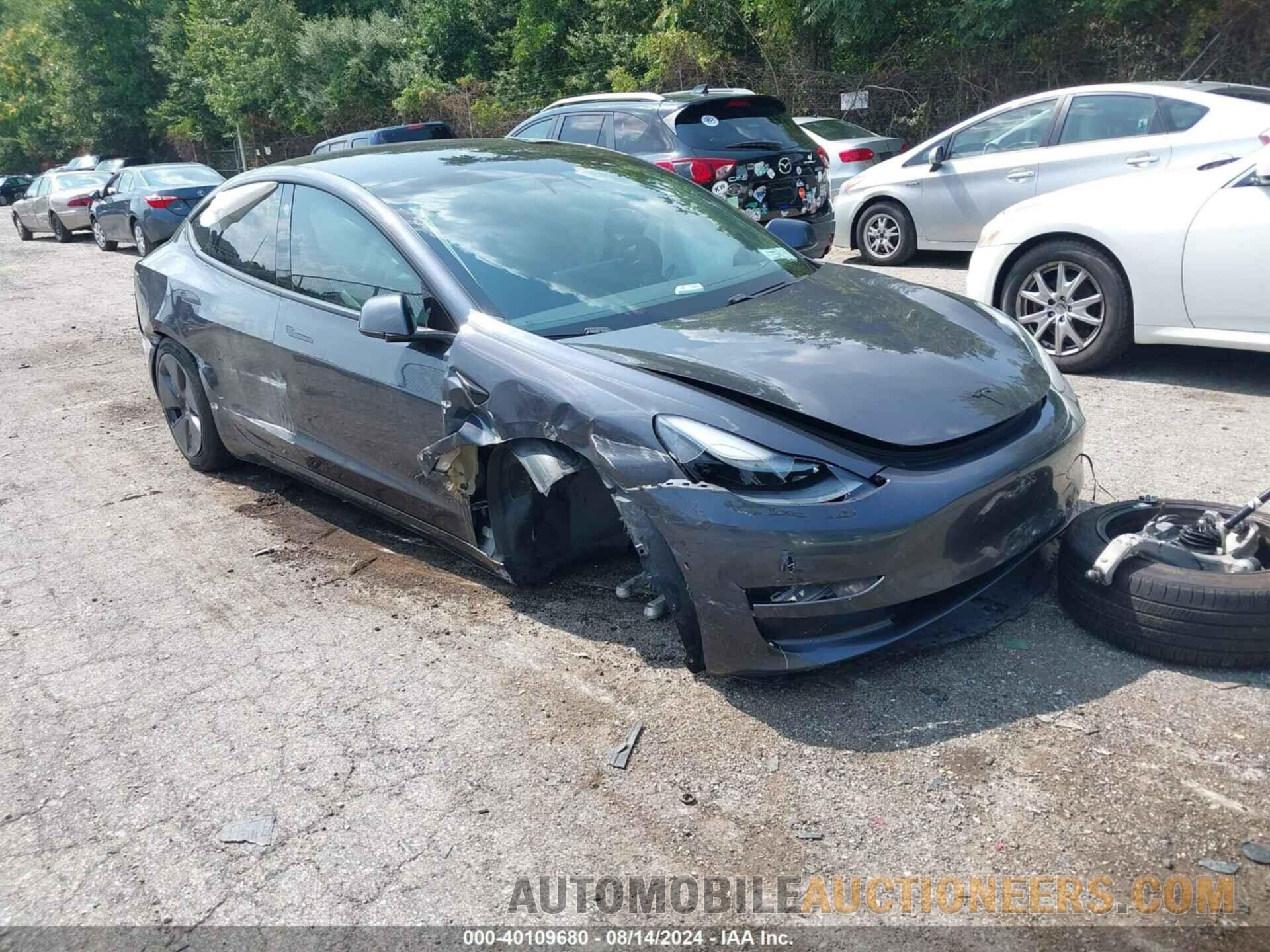 5YJ3E1EB7MF999089 TESLA MODEL 3 2021