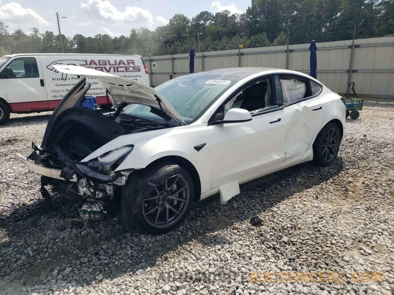 5YJ3E1EB7NF105321 TESLA MODEL 3 2022