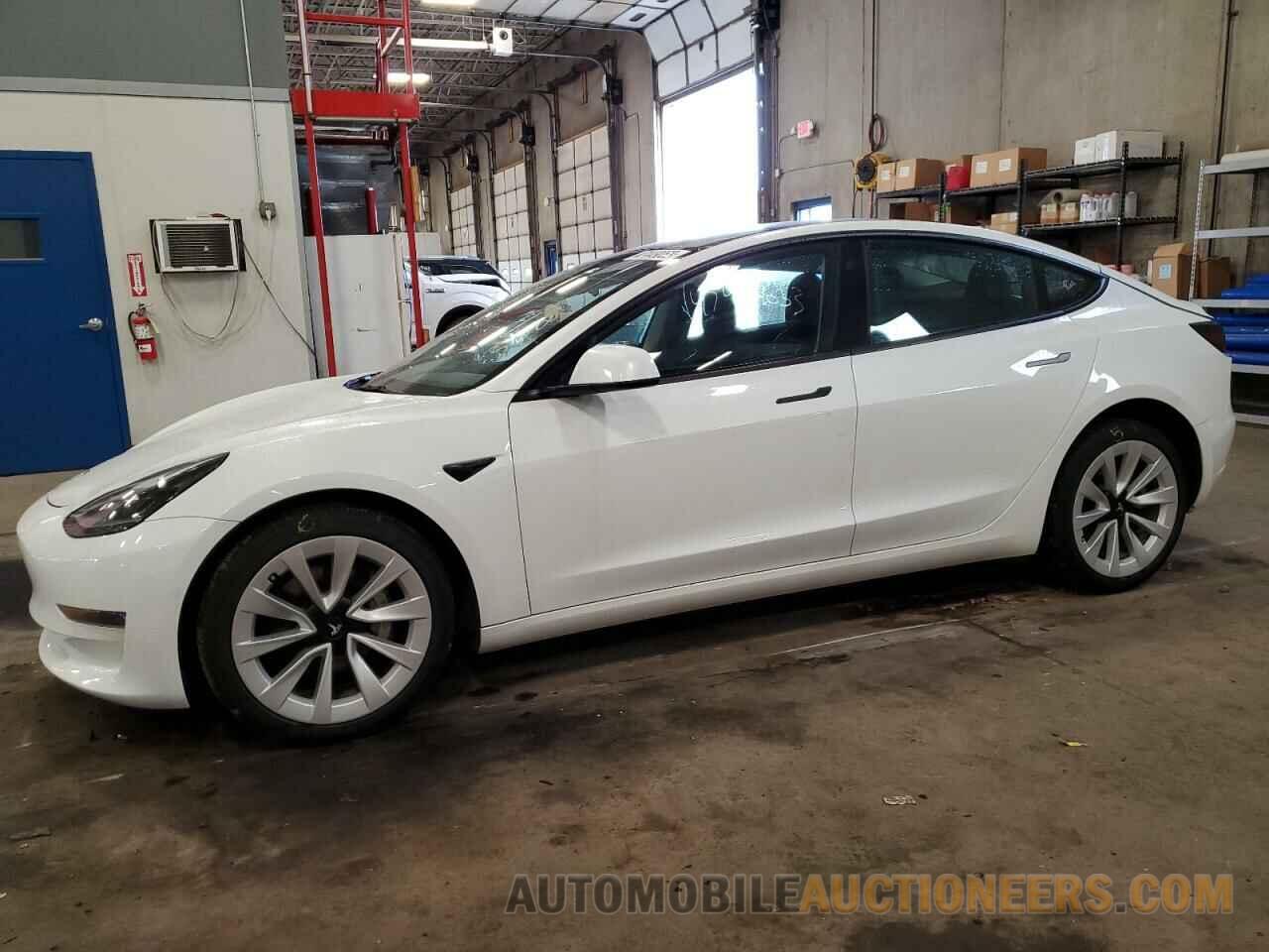 5YJ3E1EB7NF127299 TESLA MODEL 3 2022