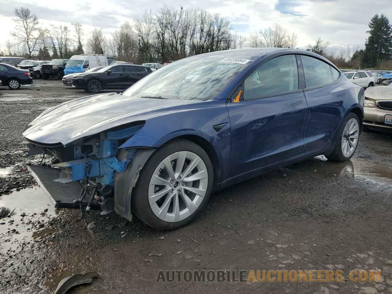 5YJ3E1EB7NF130719 TESLA MODEL 3 2022