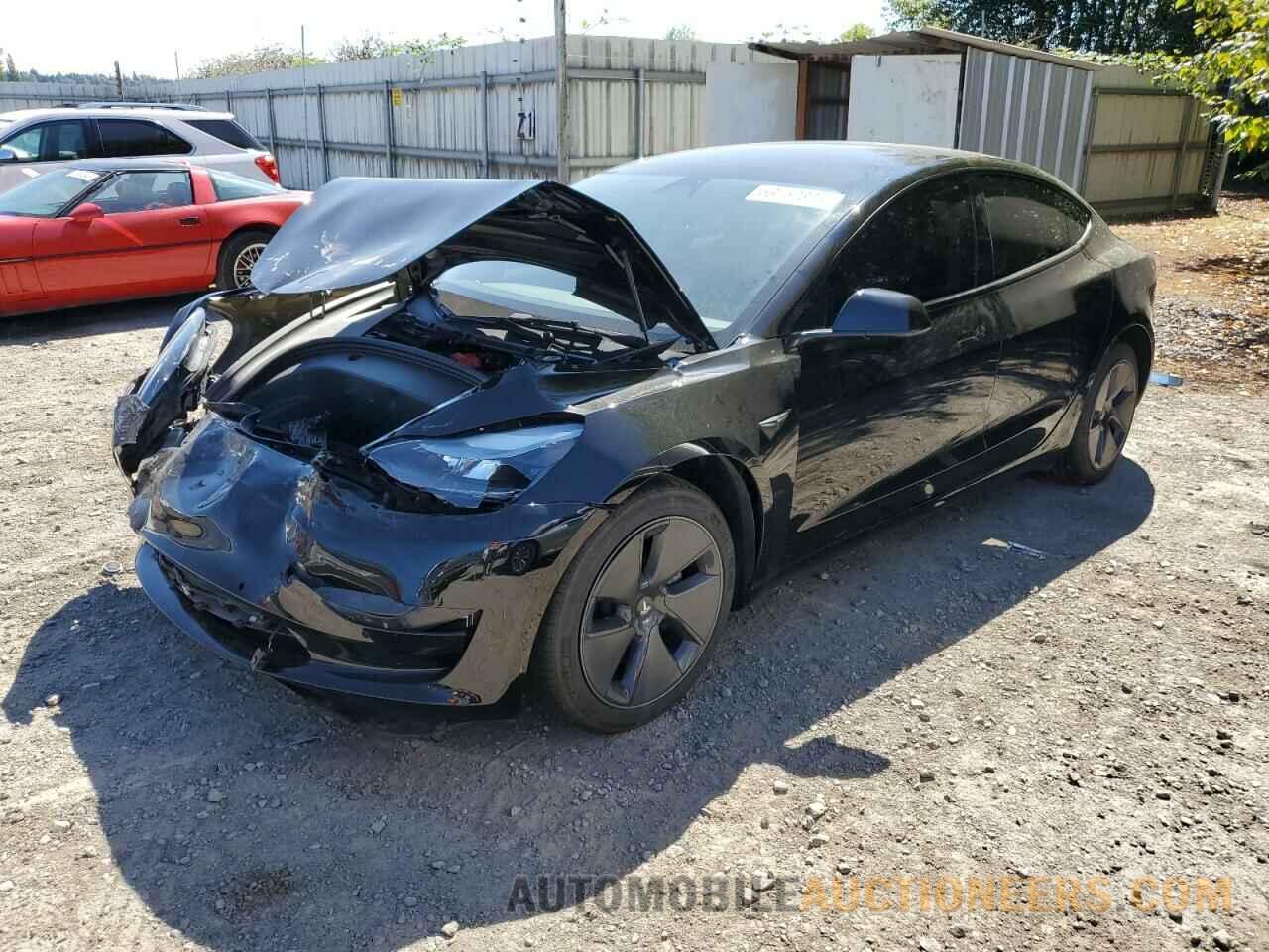 5YJ3E1EB7NF136312 TESLA MODEL 3 2022