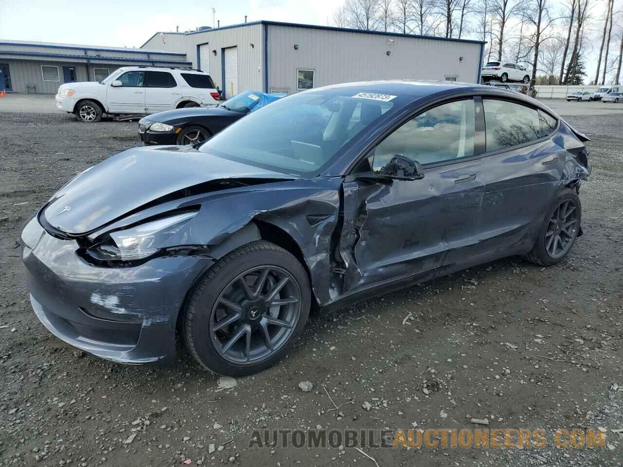 5YJ3E1EB7NF159105 TESLA MODEL 3 2022