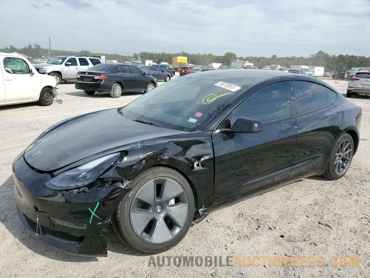 5YJ3E1EB7NF162991 TESLA MODEL 3 2022