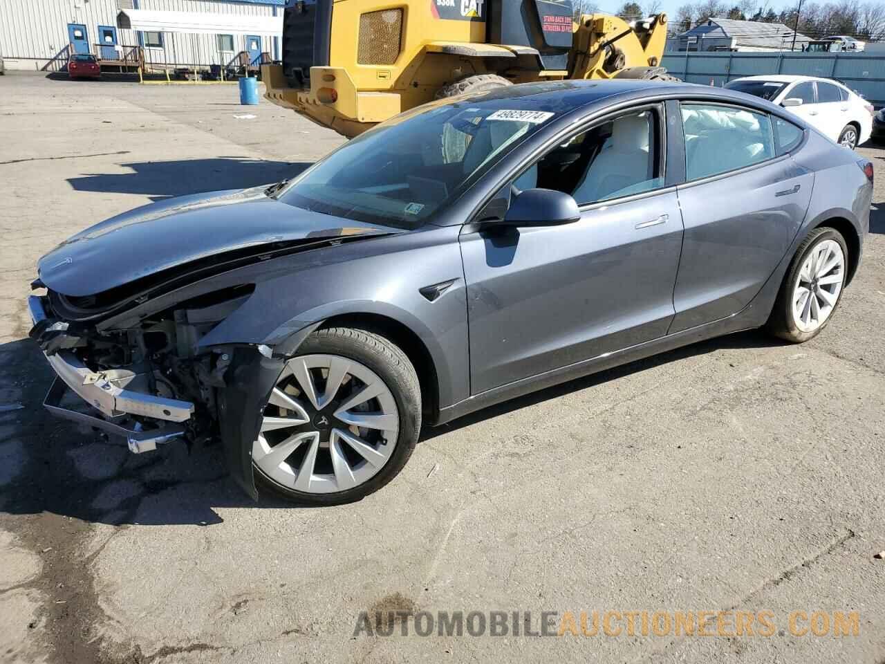 5YJ3E1EB7NF169603 TESLA MODEL 3 2022