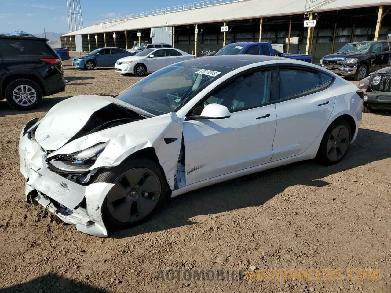 5YJ3E1EB7NF170718 TESLA MODEL 3 2022