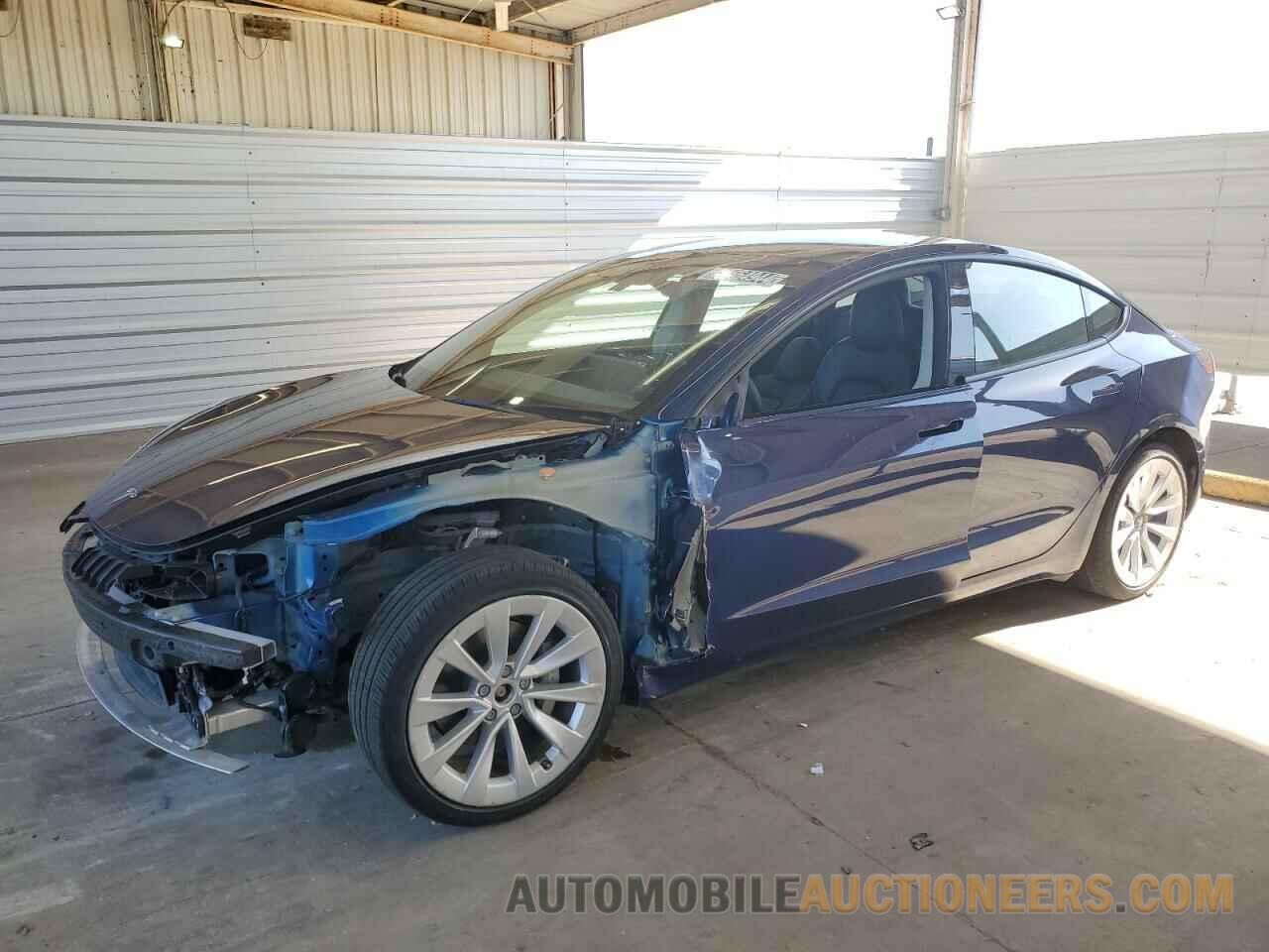 5YJ3E1EB7NF185168 TESLA MODEL 3 2022