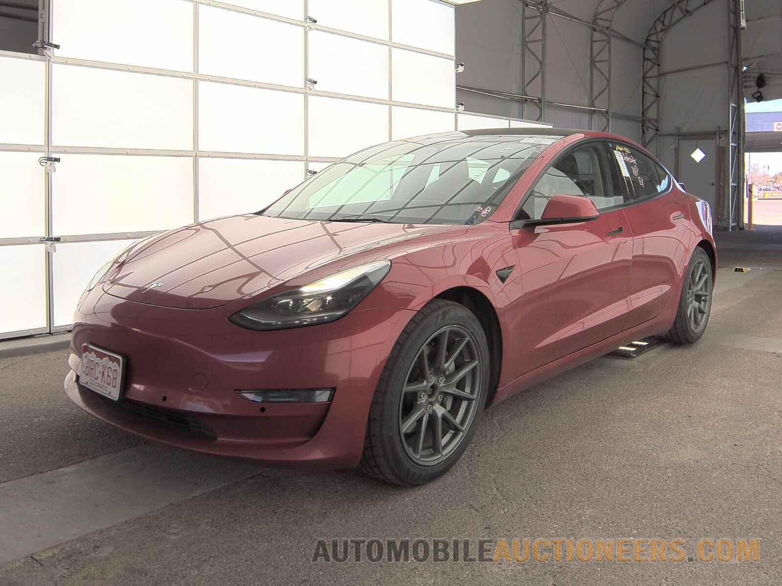 5YJ3E1EB7NF189138 Tesla Model 3 2022