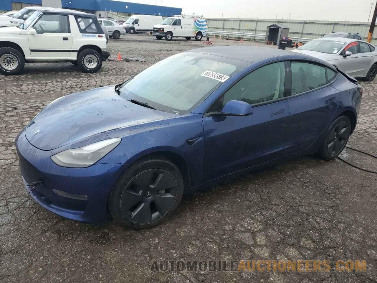 5YJ3E1EB7NF190922 TESLA MODEL 3 2022