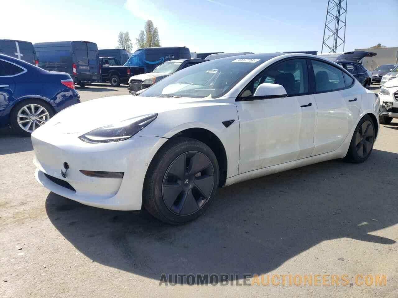 5YJ3E1EB7NF199331 TESLA MODEL 3 2022