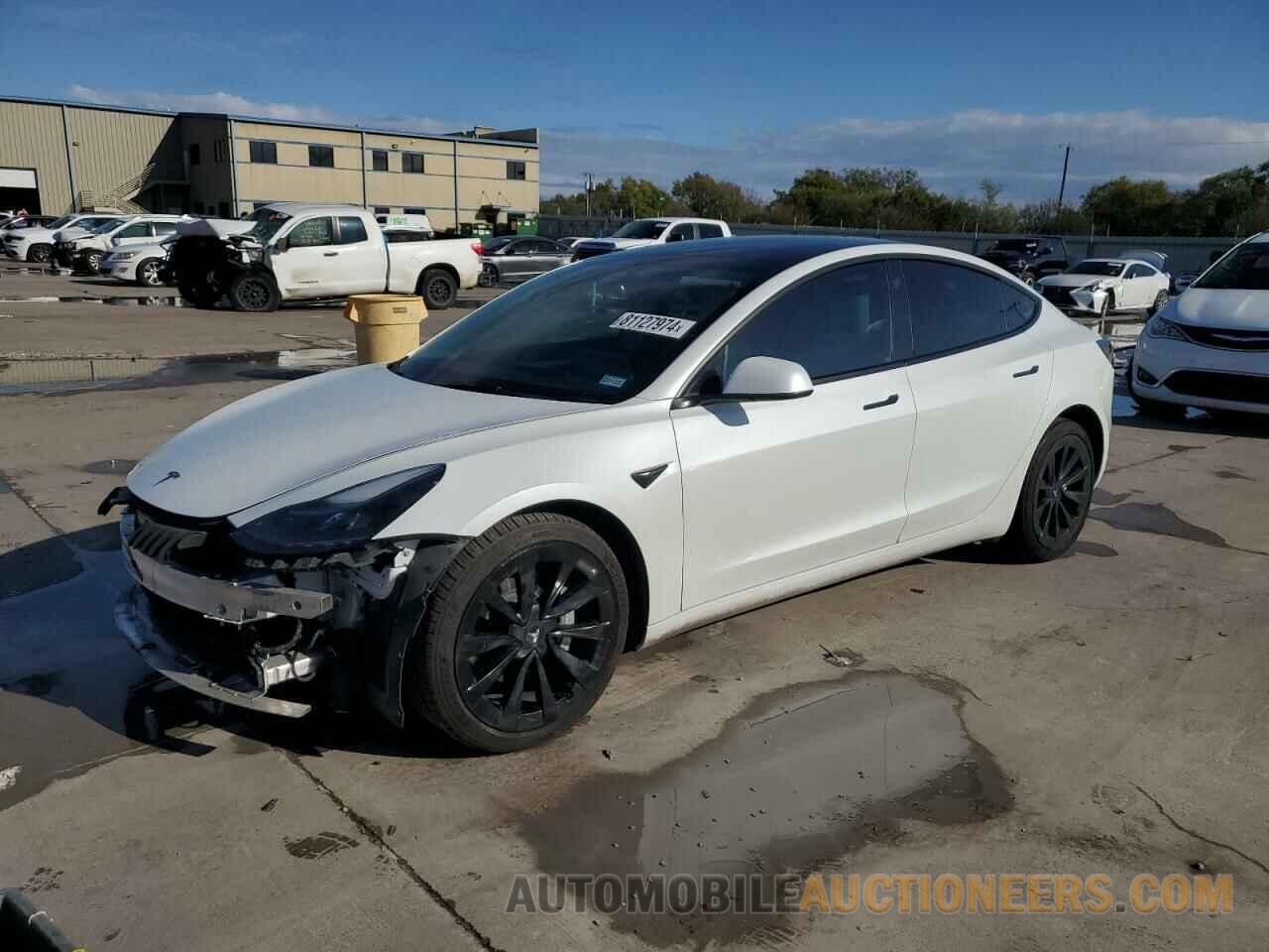 5YJ3E1EB7NF200073 TESLA MODEL 3 2022