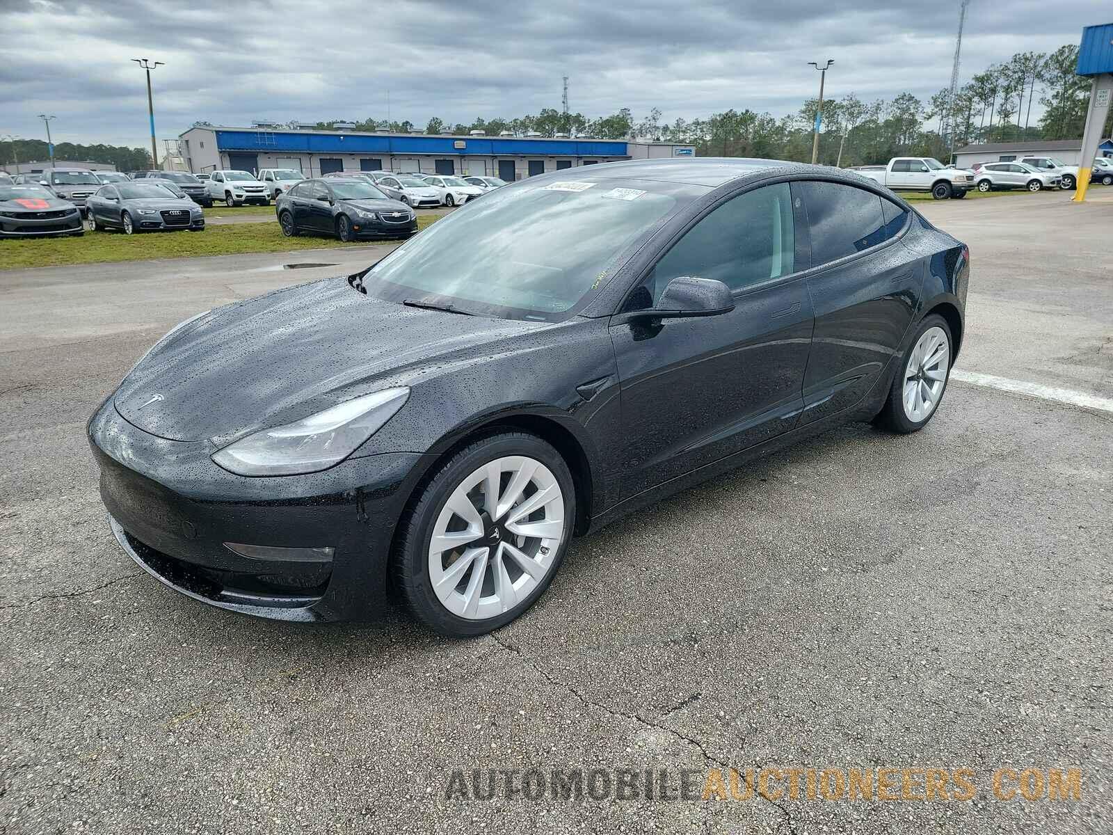 5YJ3E1EB7NF201031 Tesla Model 3 2022