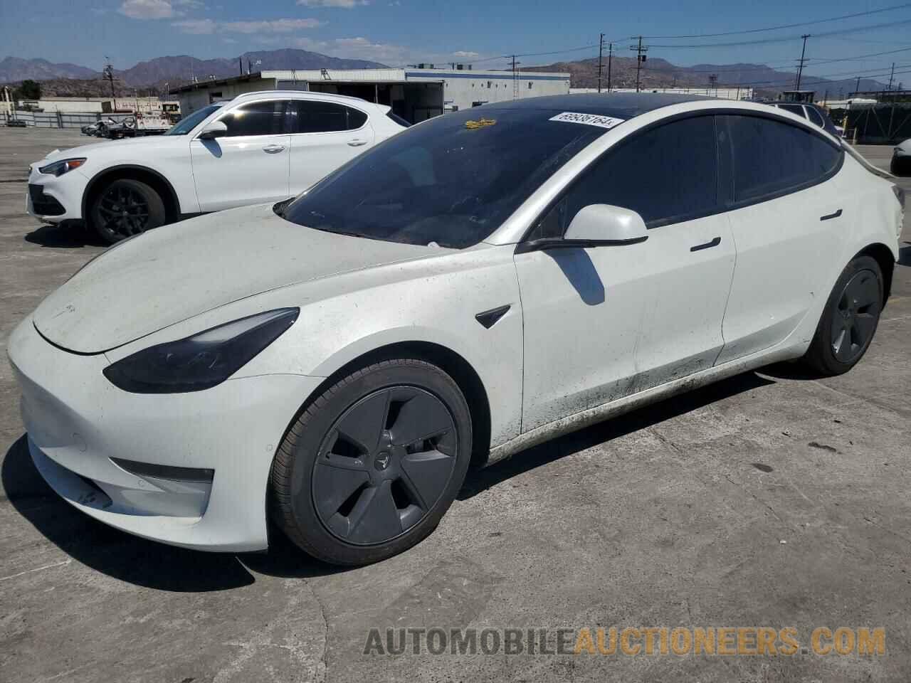 5YJ3E1EB7NF212286 TESLA MODEL 3 2022