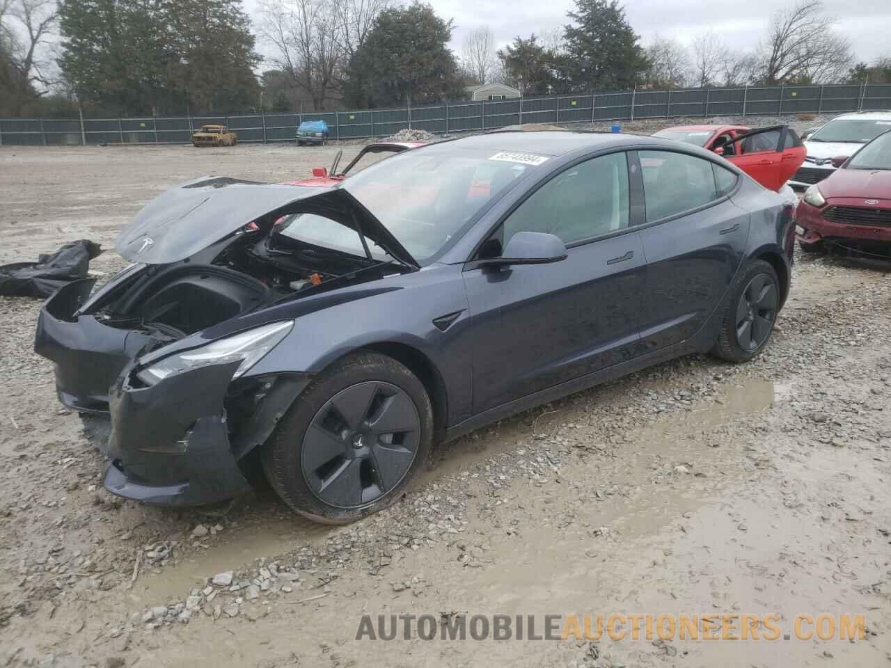 5YJ3E1EB7NF237351 TESLA MODEL 3 2022