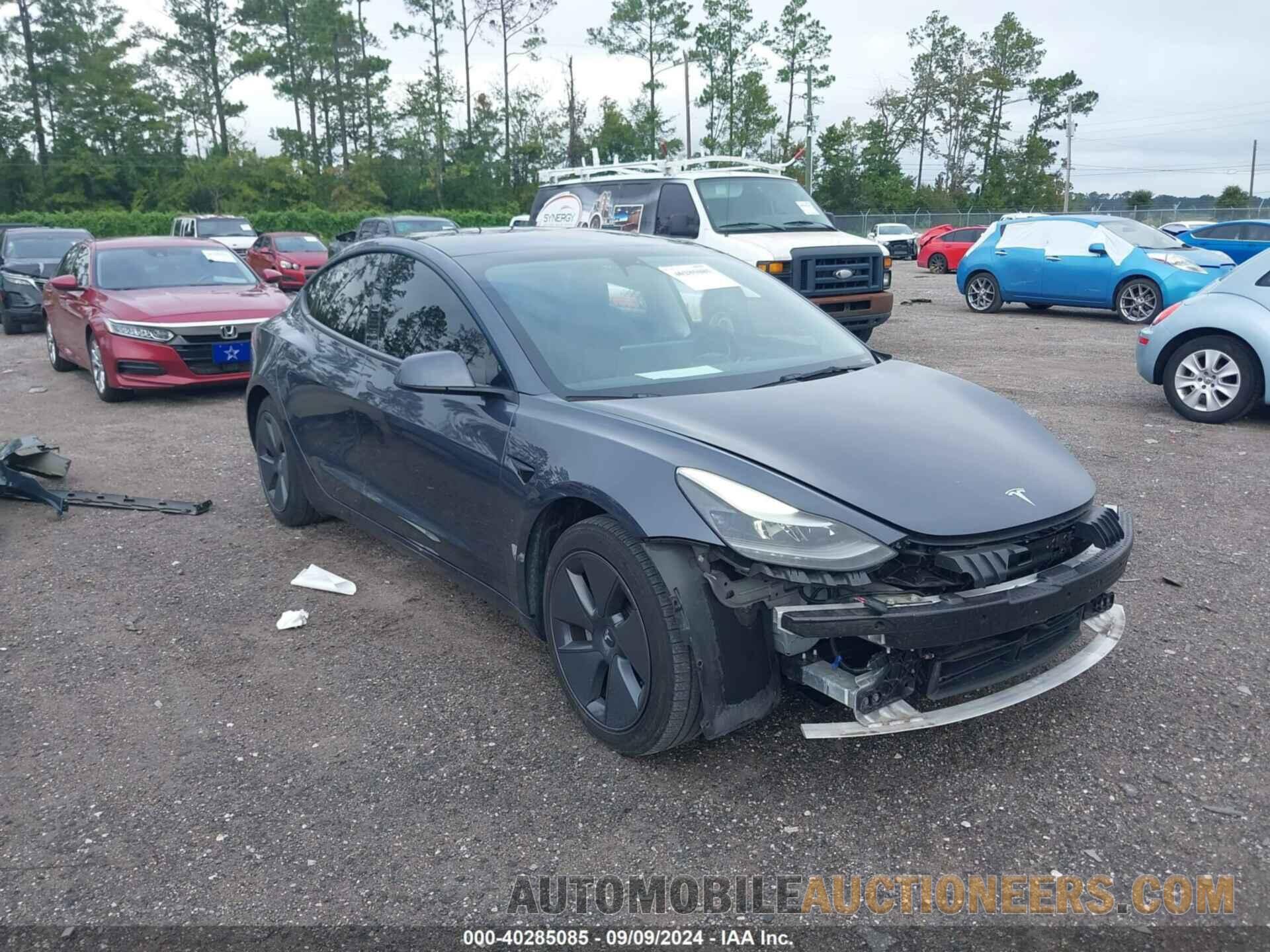 5YJ3E1EB7NF247510 TESLA MODEL 3 2022