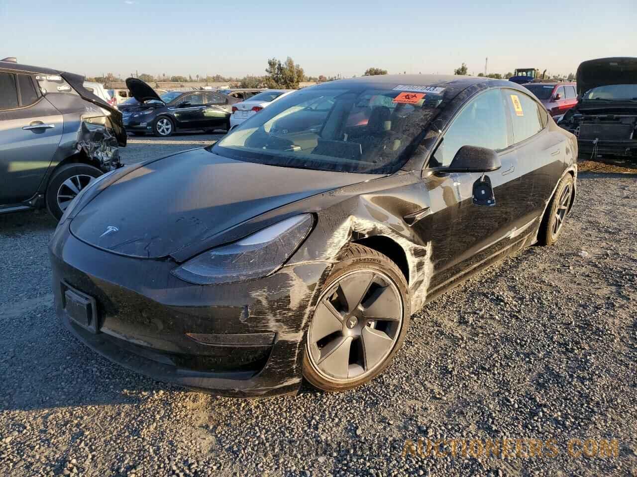 5YJ3E1EB7NF249242 TESLA MODEL 3 2022