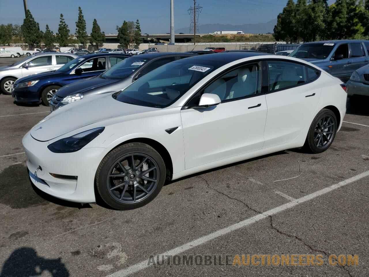 5YJ3E1EB7NF249709 TESLA MODEL 3 2022