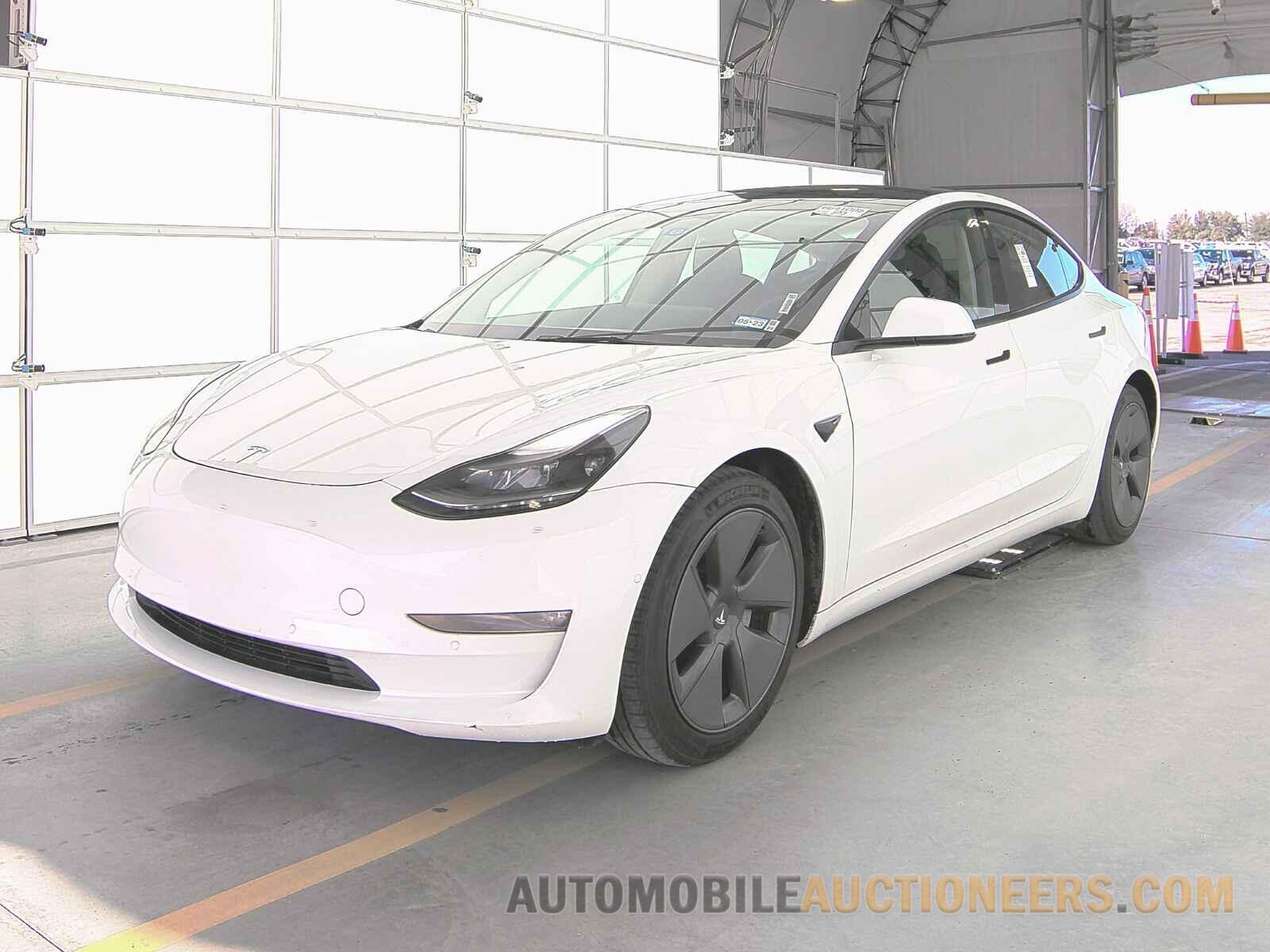 5YJ3E1EB7NF249970 Tesla Model 3 2022