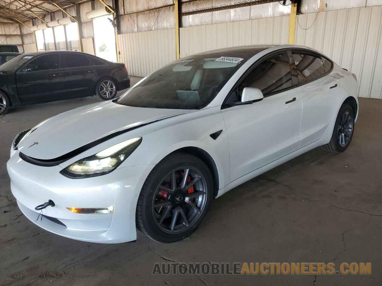 5YJ3E1EB7NF253503 TESLA MODEL 3 2022