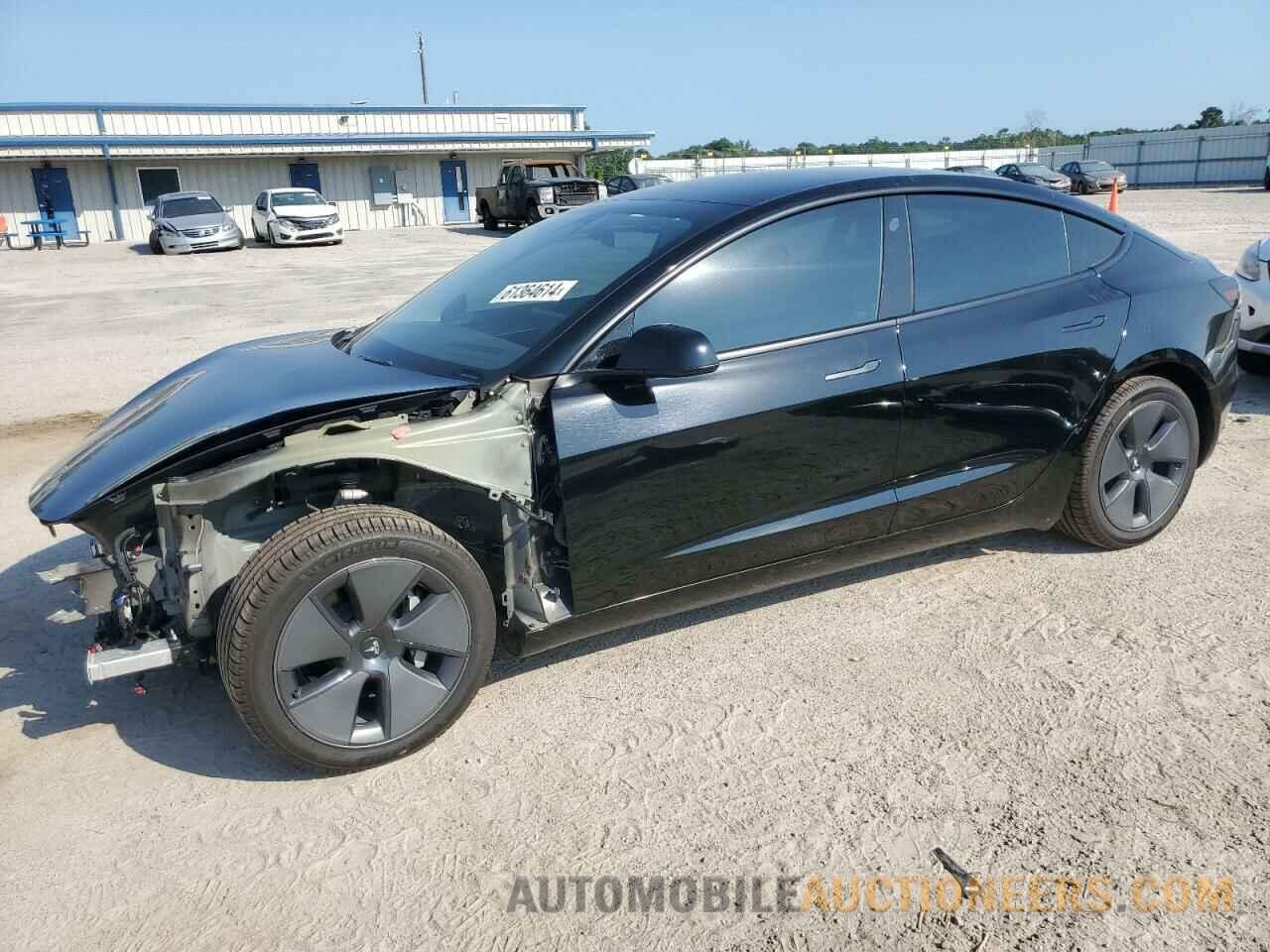 5YJ3E1EB7NF267532 TESLA MODEL 3 2022