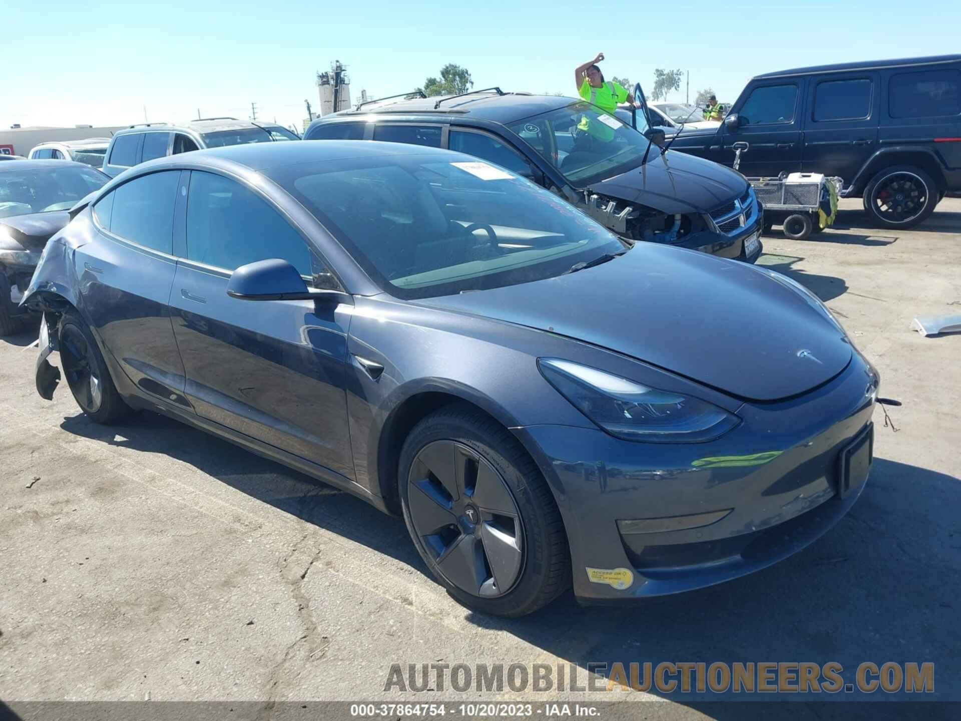 5YJ3E1EB7NF267627 TESLA MODEL 3 2022