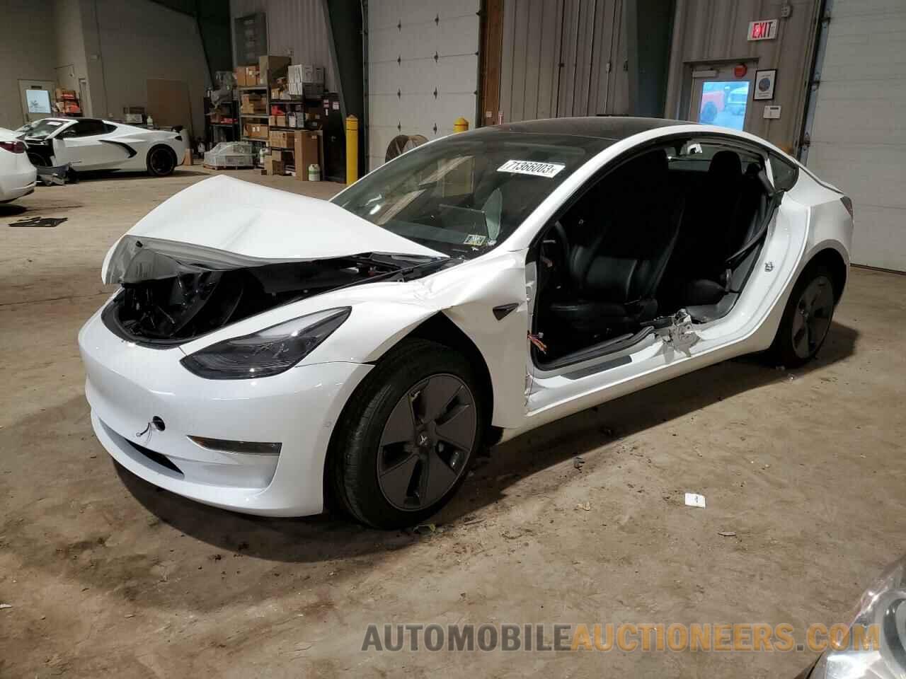 5YJ3E1EB7NF274769 TESLA MODEL 3 2022