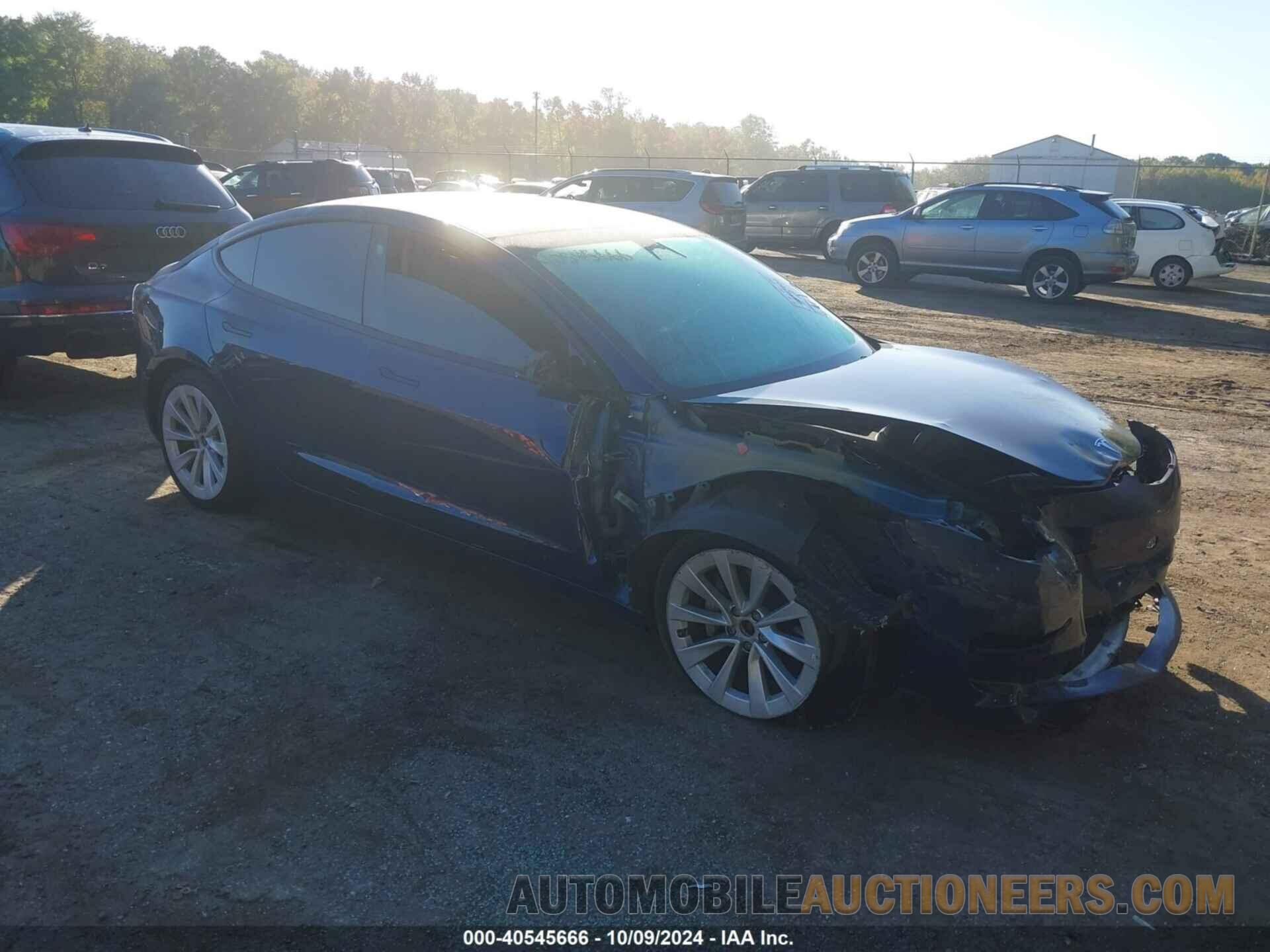 5YJ3E1EB7NF289420 TESLA MODEL 3 2022