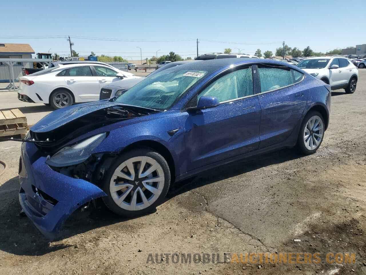 5YJ3E1EB7NF289448 TESLA MODEL 3 2022