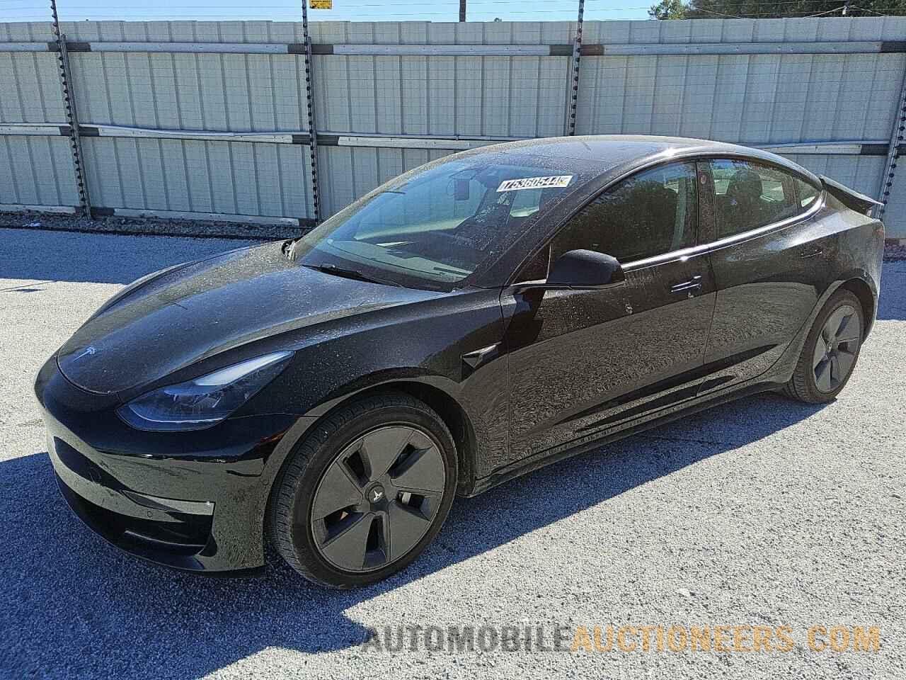 5YJ3E1EB7NF289594 TESLA MODEL 3 2022