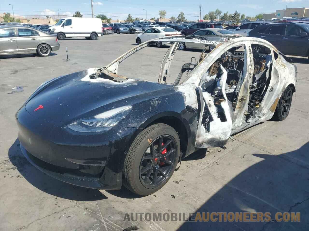 5YJ3E1EB7NF297792 TESLA MODEL 3 2022