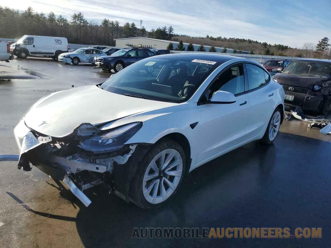 5YJ3E1EB7NF311111 TESLA MODEL 3 2022