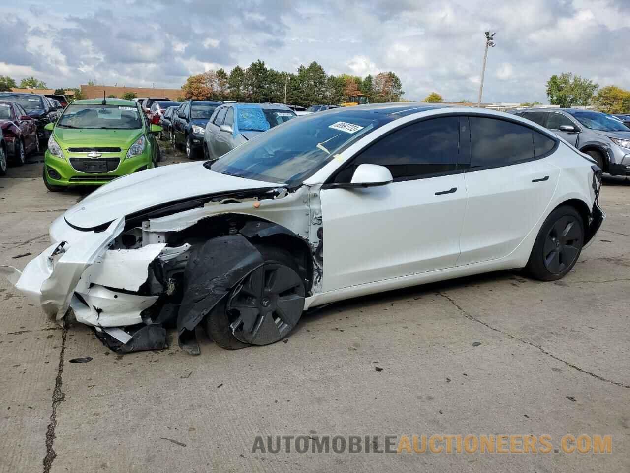 5YJ3E1EB7NF328572 TESLA MODEL 3 2022