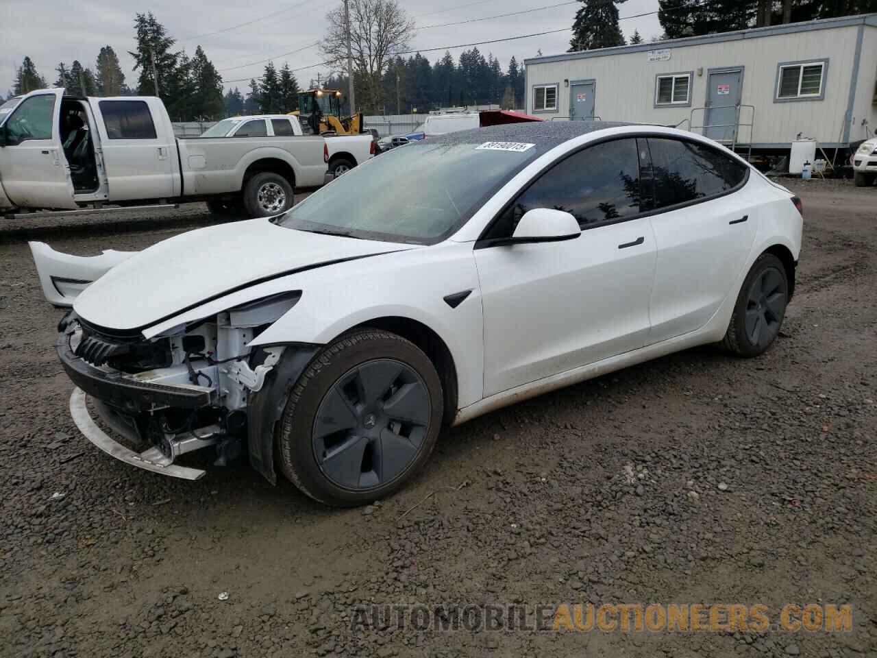 5YJ3E1EB7NF334565 TESLA MODEL 3 2022