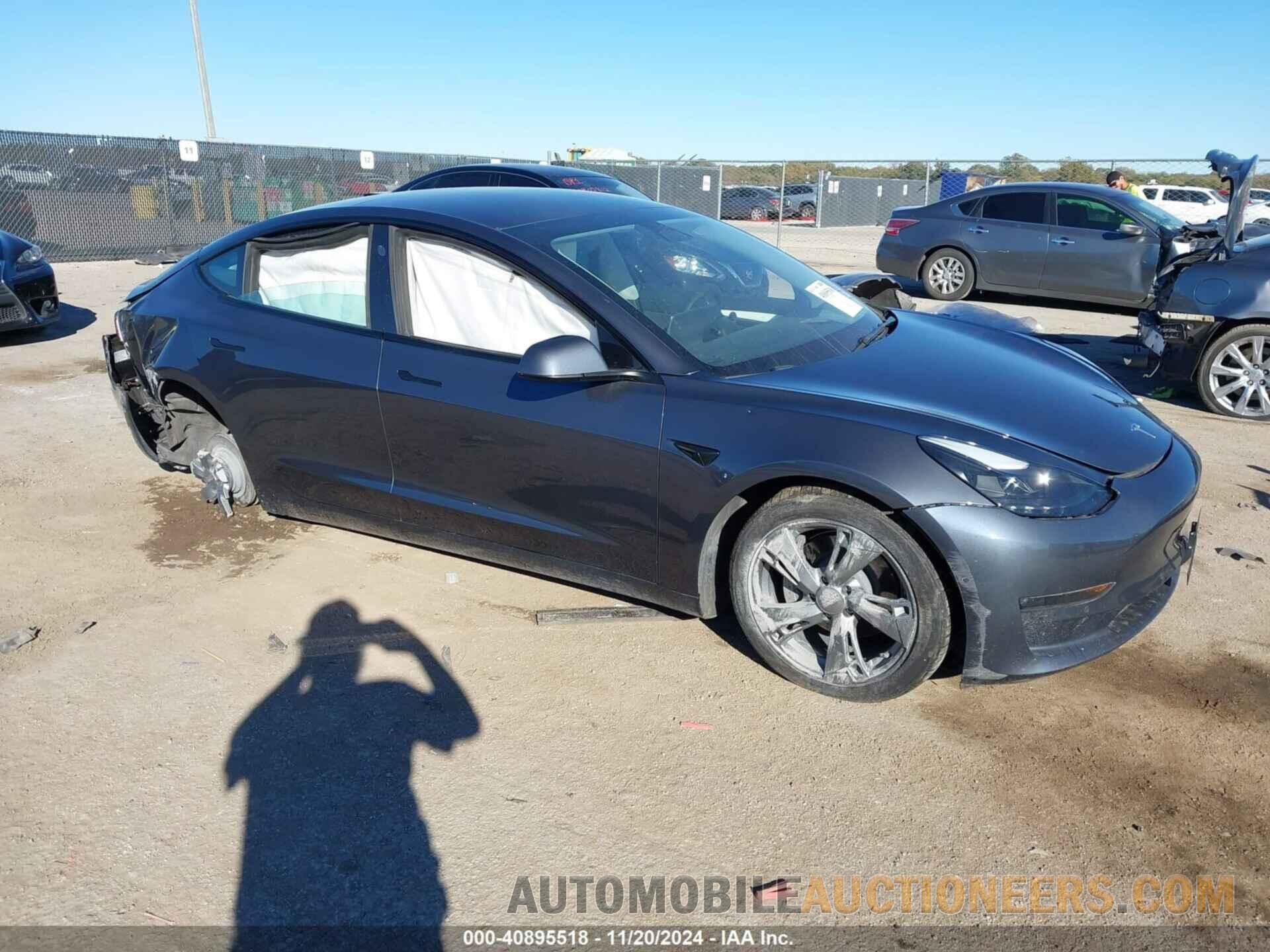 5YJ3E1EB7NF342276 TESLA MODEL 3 2022