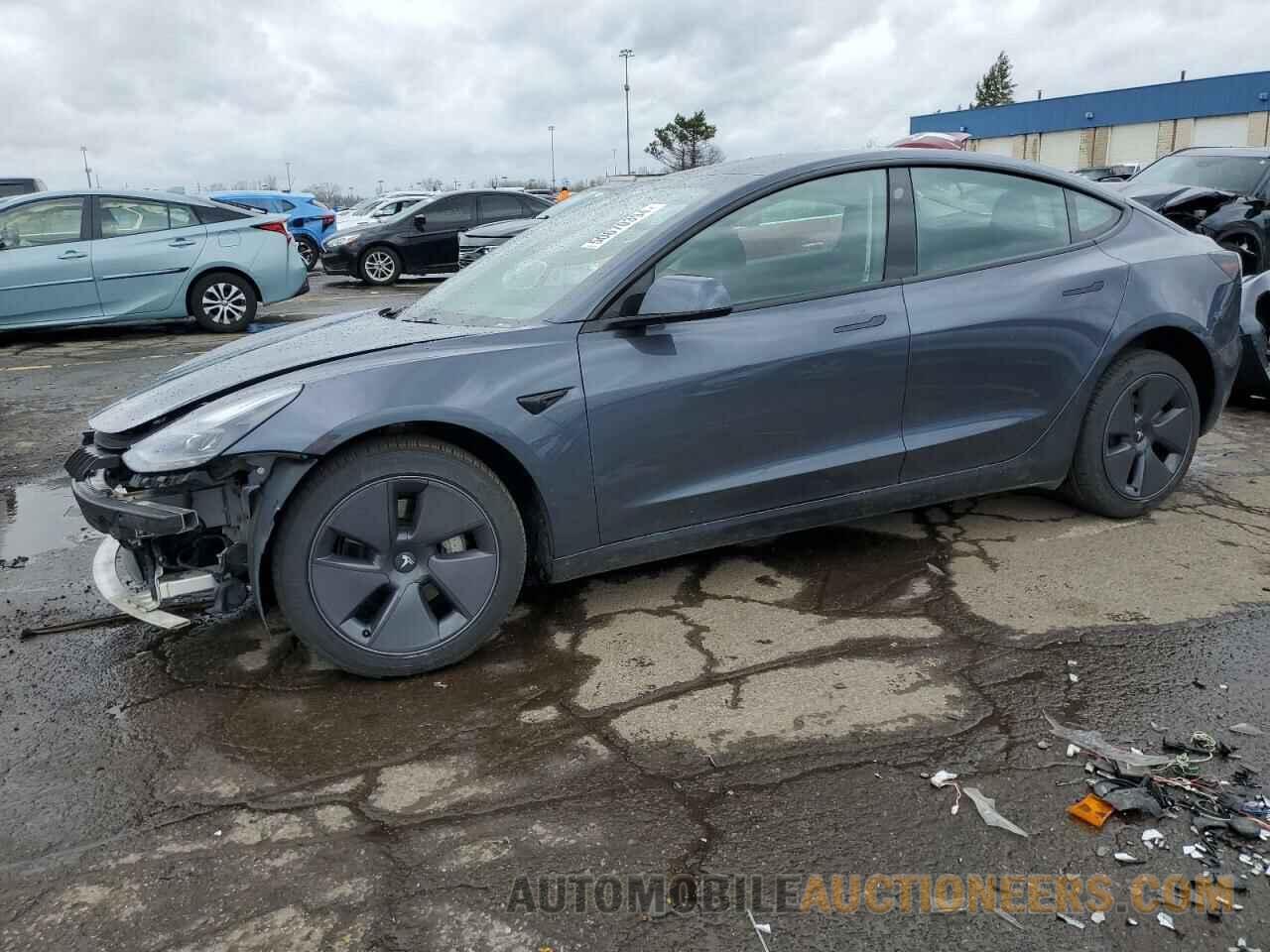 5YJ3E1EB7NF343945 TESLA MODEL 3 2022