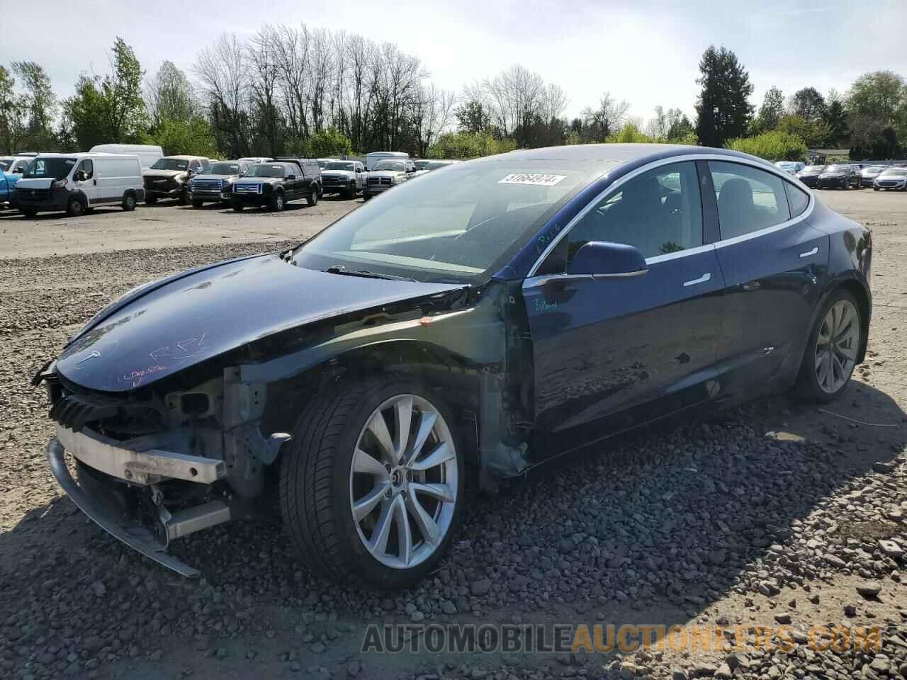 5YJ3E1EB8JF063610 TESLA MODEL 3 2018