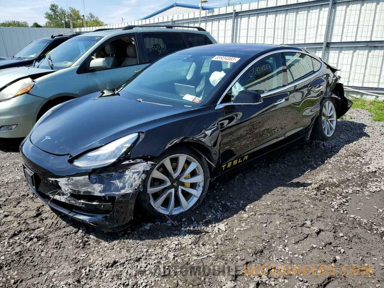 5YJ3E1EB8JF184718 TESLA MODEL 3 2018