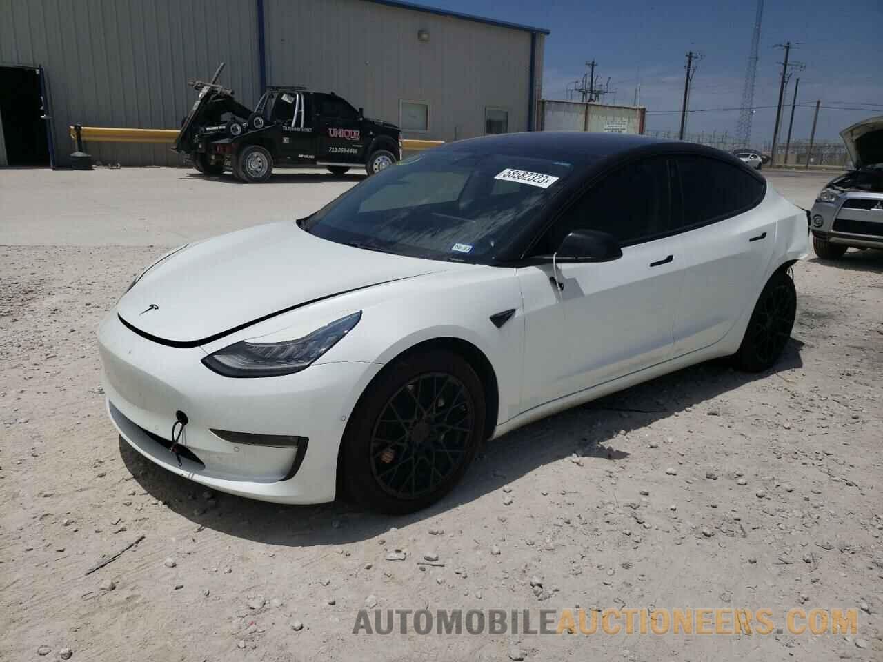 5YJ3E1EB8KF199608 TESLA MODEL 3 2019