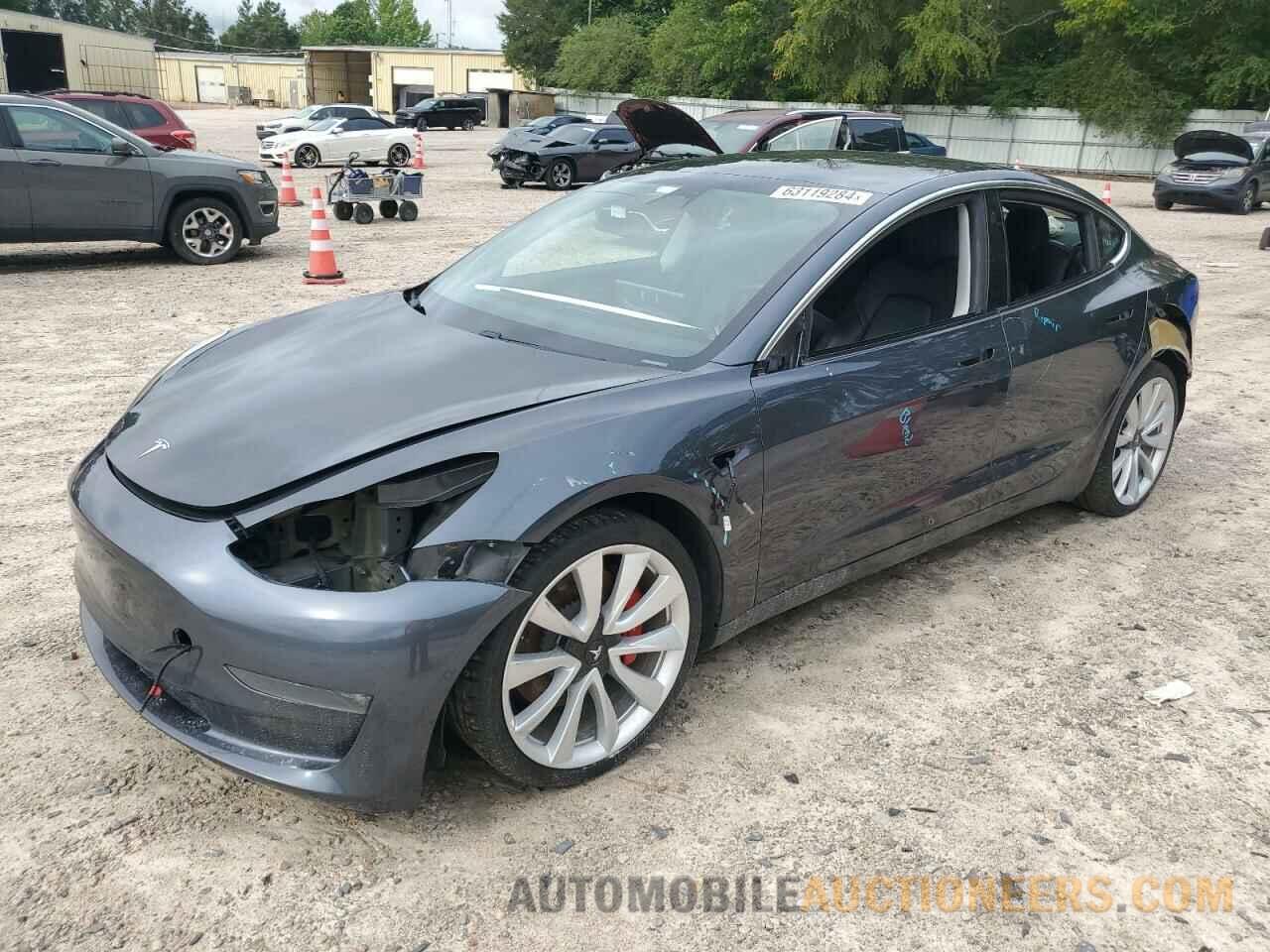 5YJ3E1EB8KF237595 TESLA MODEL 3 2019