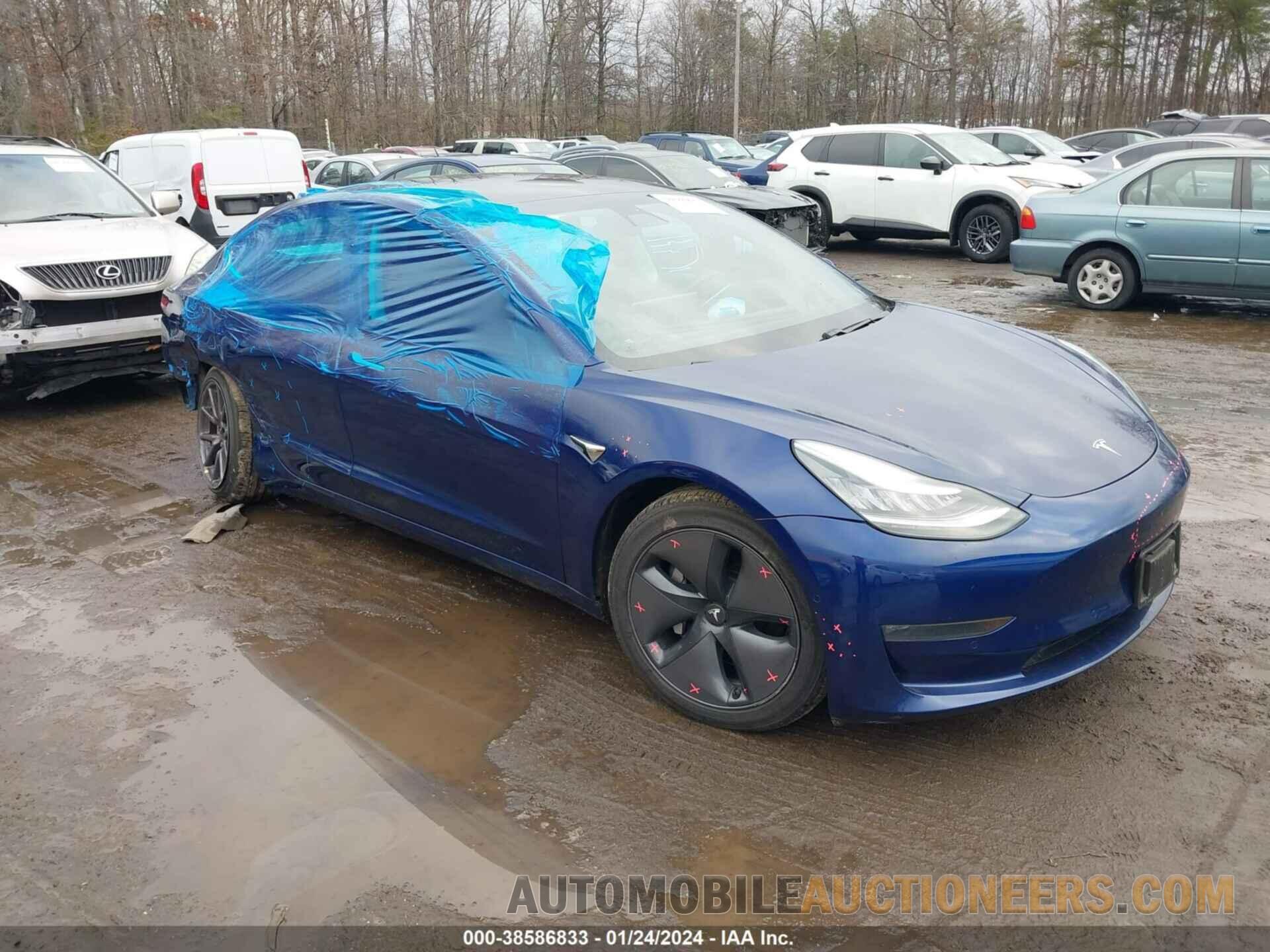 5YJ3E1EB8KF387710 TESLA MODEL 3 2019