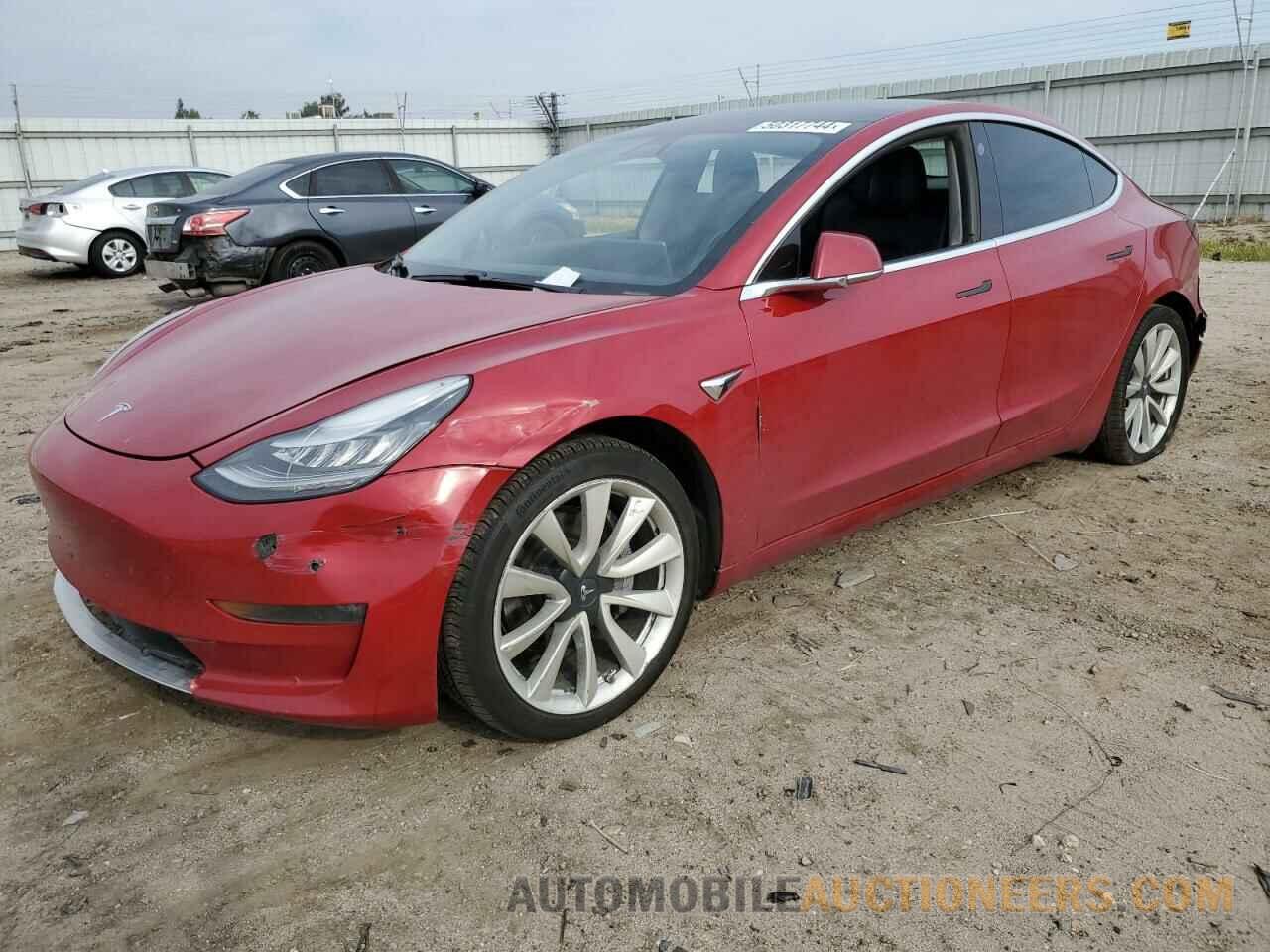 5YJ3E1EB8KF389389 TESLA MODEL 3 2019