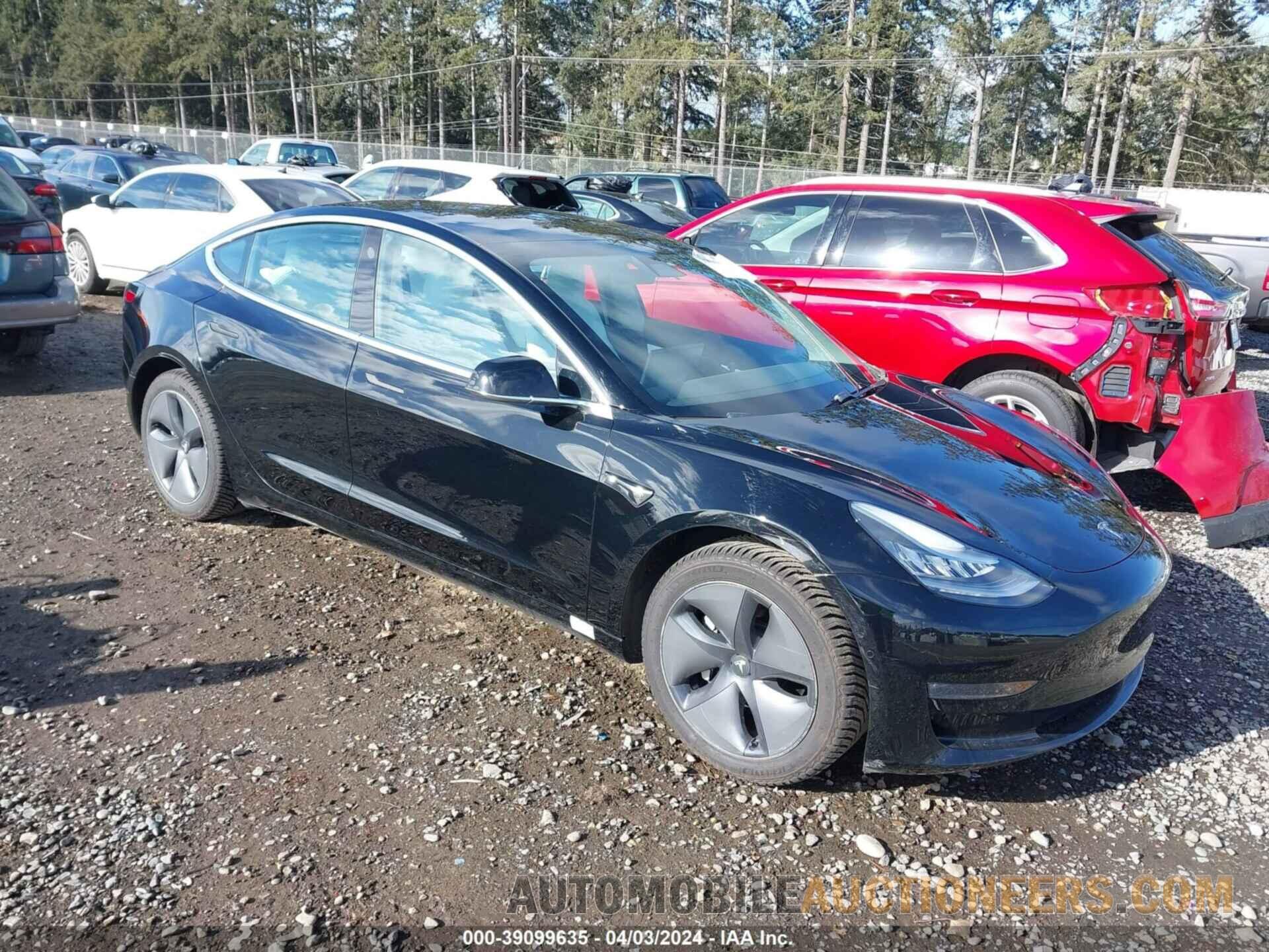 5YJ3E1EB8KF390512 TESLA MODEL 3 2019