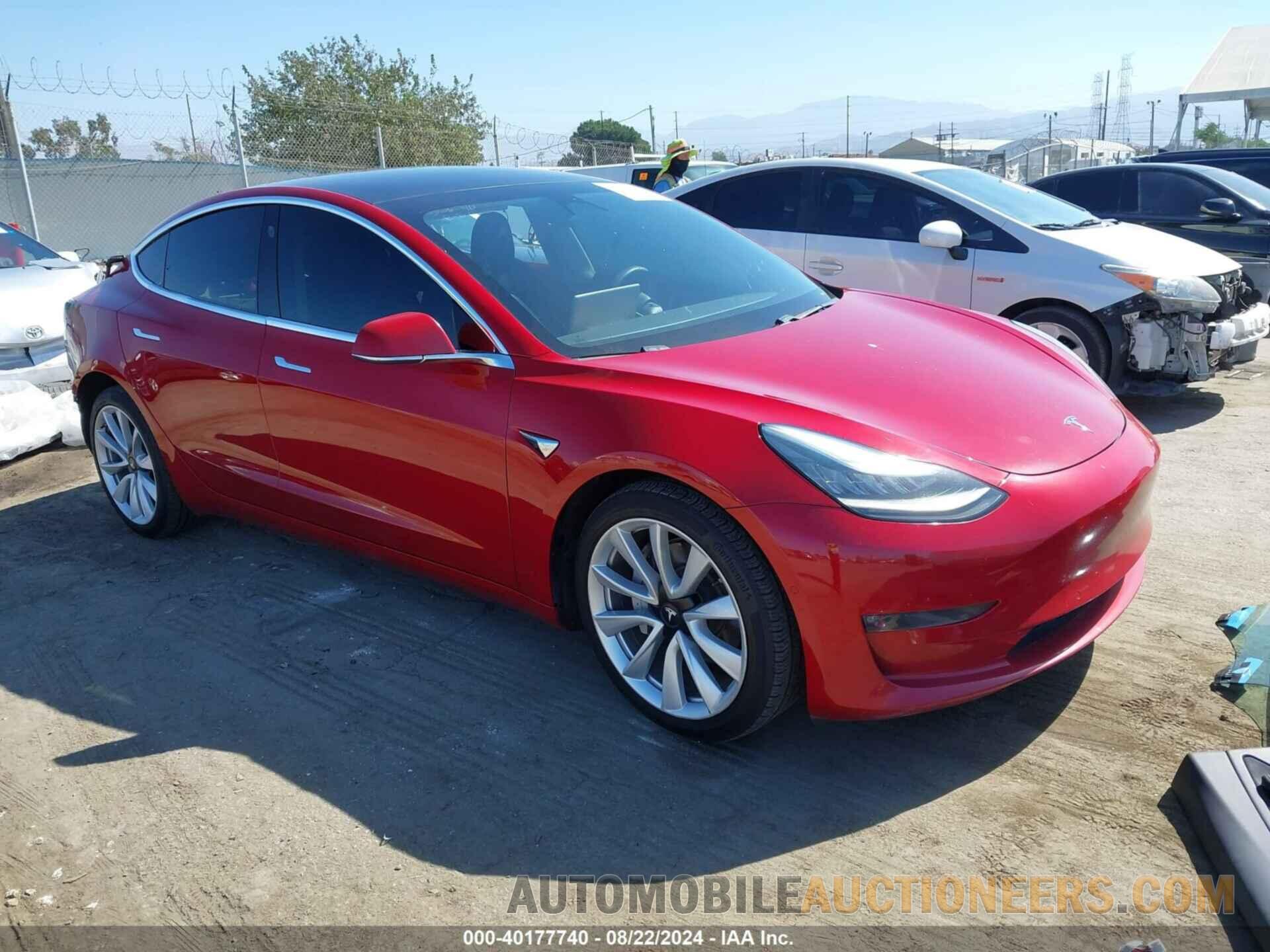 5YJ3E1EB8KF406594 TESLA MODEL 3 2019