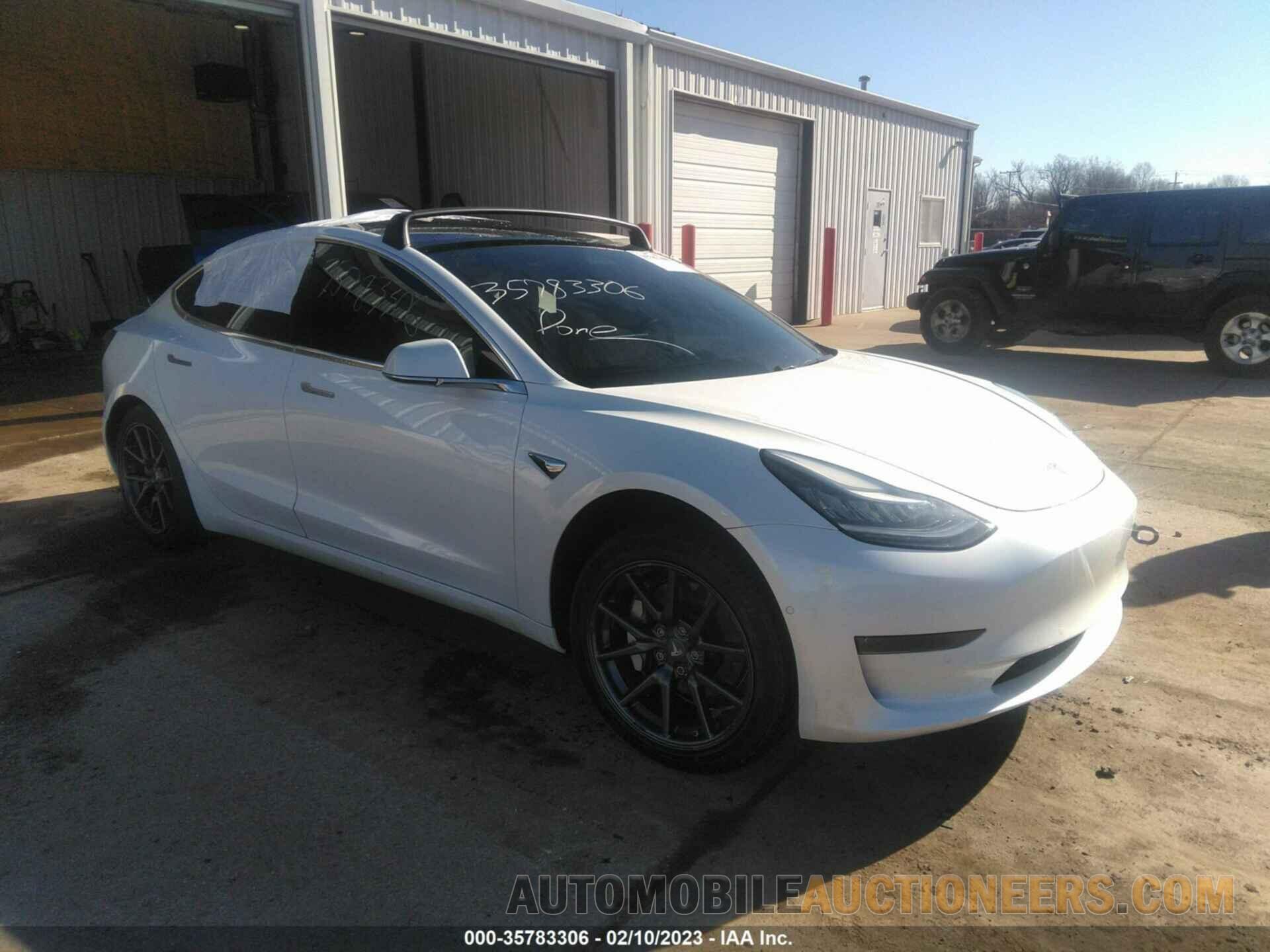 5YJ3E1EB8KF437201 TESLA MODEL 3 2019