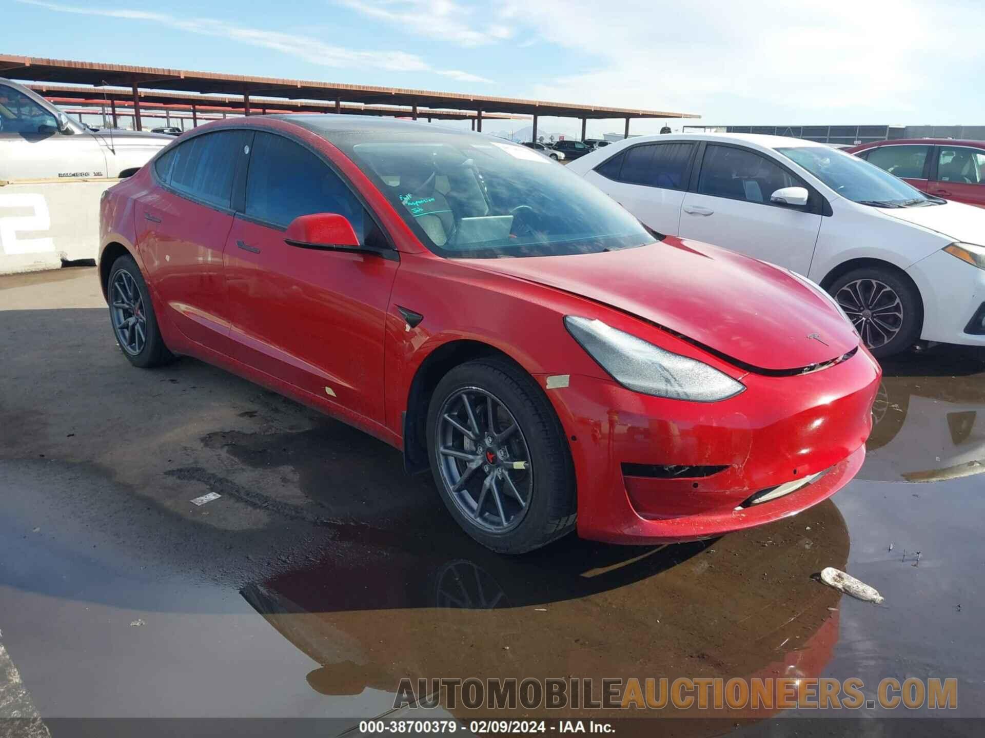 5YJ3E1EB8KF465127 TESLA MODEL 3 2019