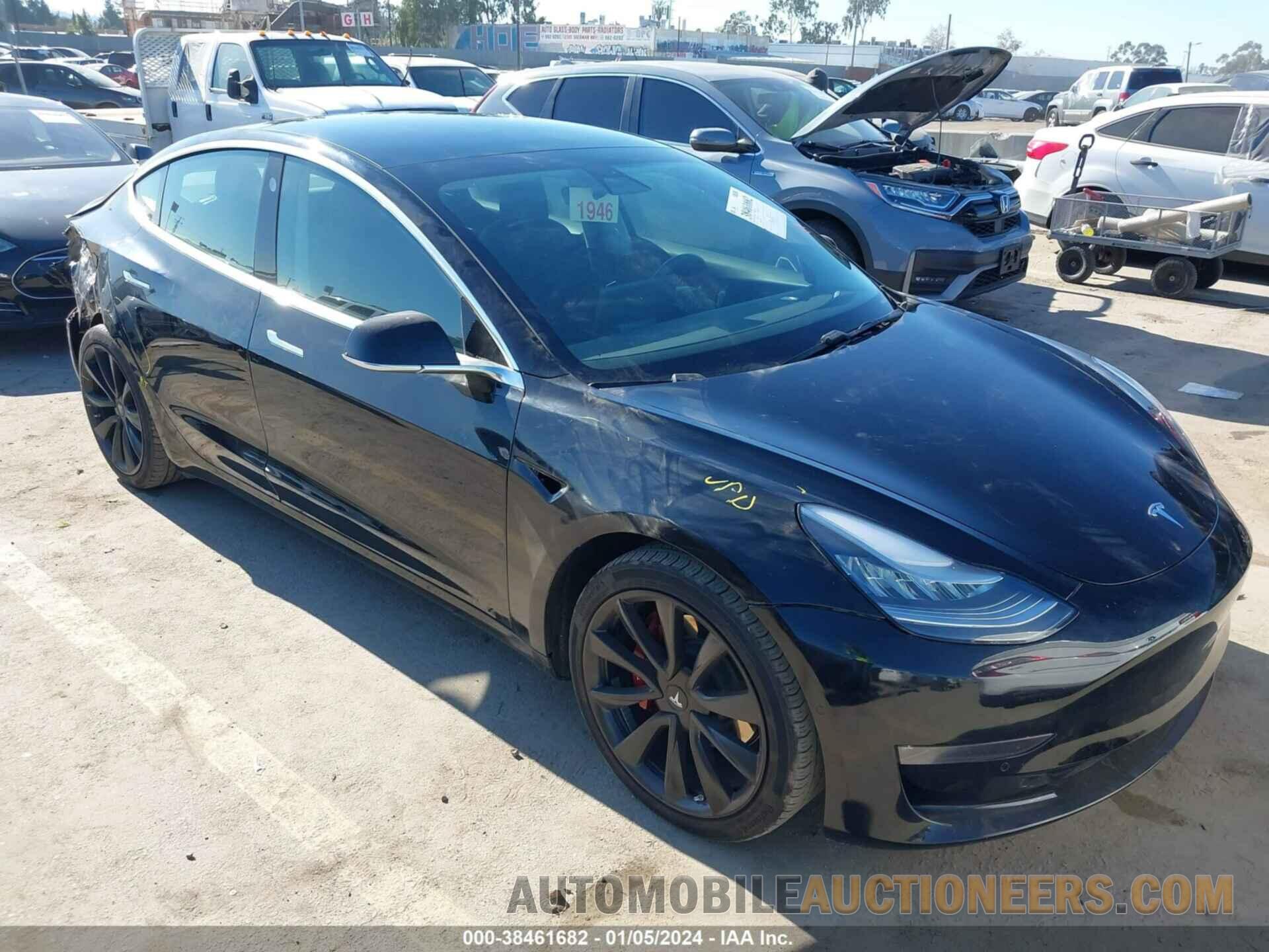 5YJ3E1EB8KF481344 TESLA MODEL 3 2019